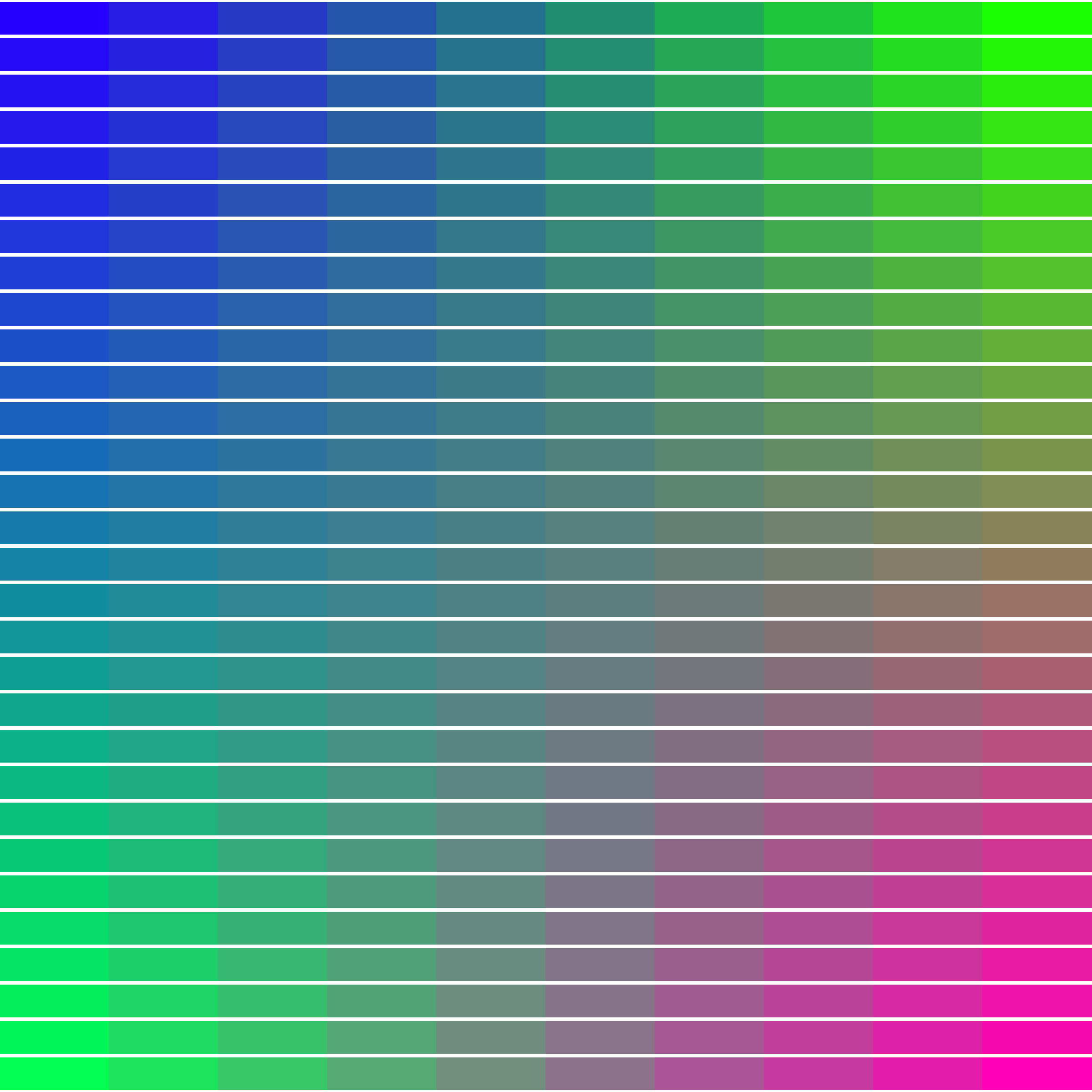 Art Blocks - Art Blocks v2 - Color Study #1793 - NFT # 16001793