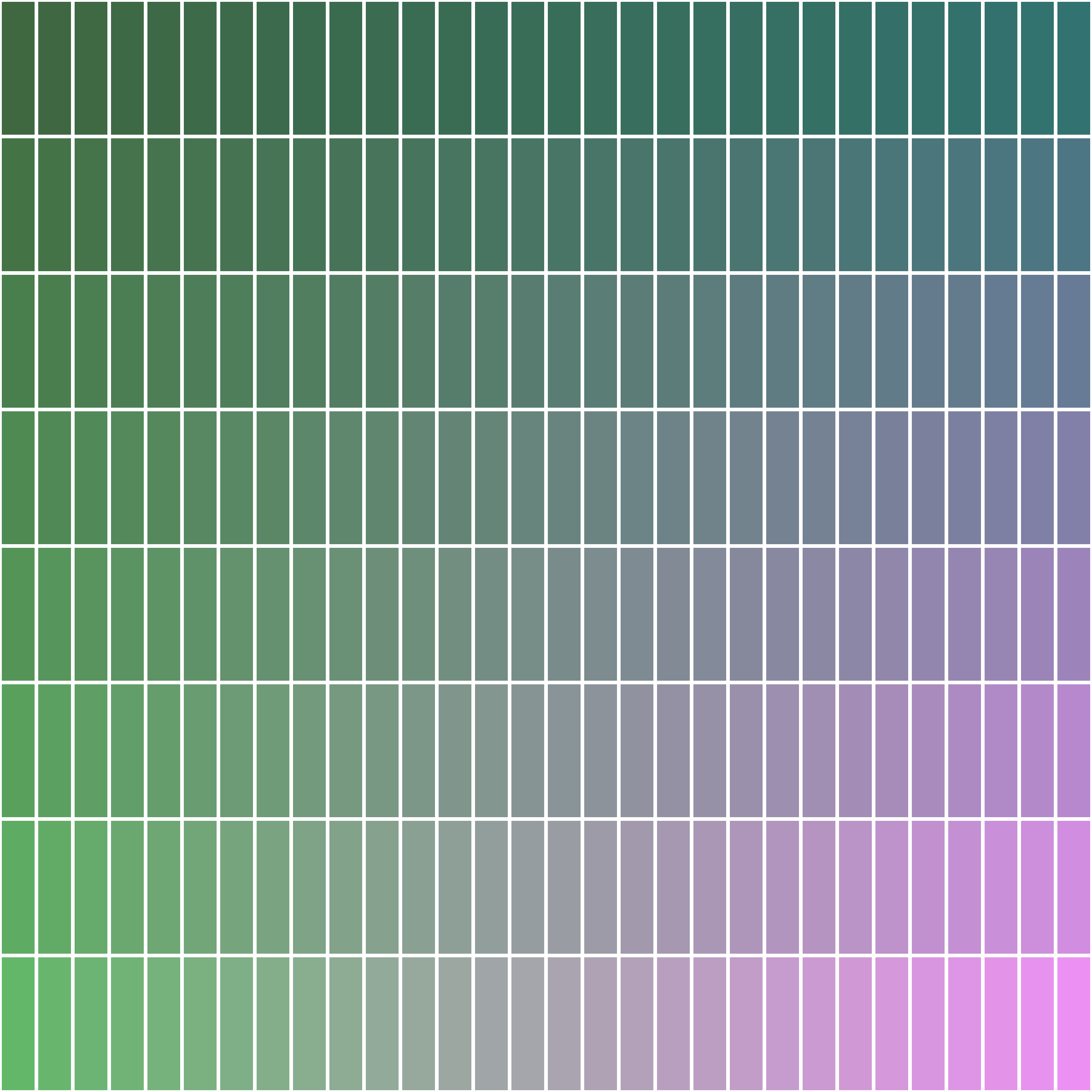 Art Blocks - Art Blocks v2 - Color Study #1796 - NFT # 16001796