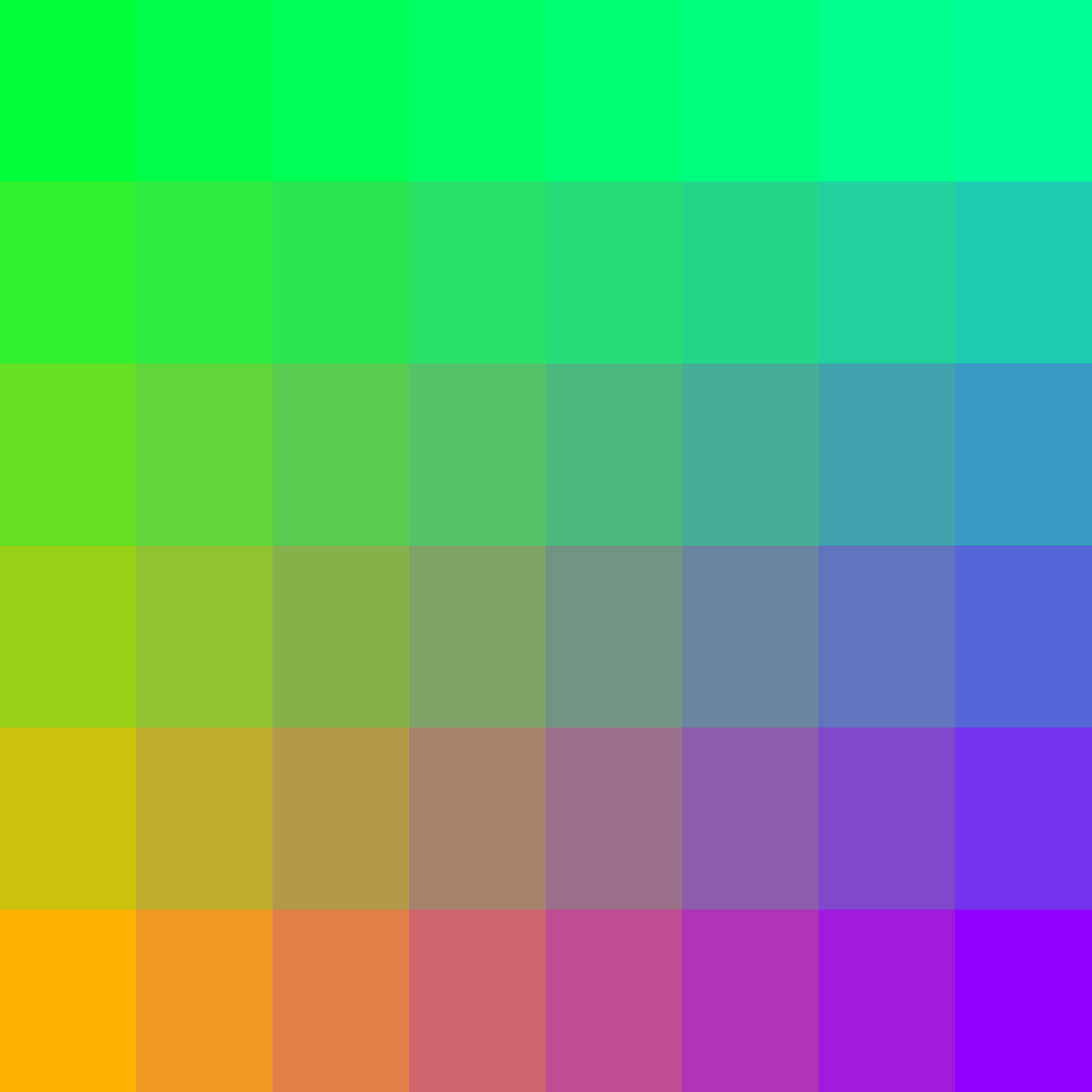 Art Blocks - Art Blocks v2 - Color Study #1804 - NFT # 16001804