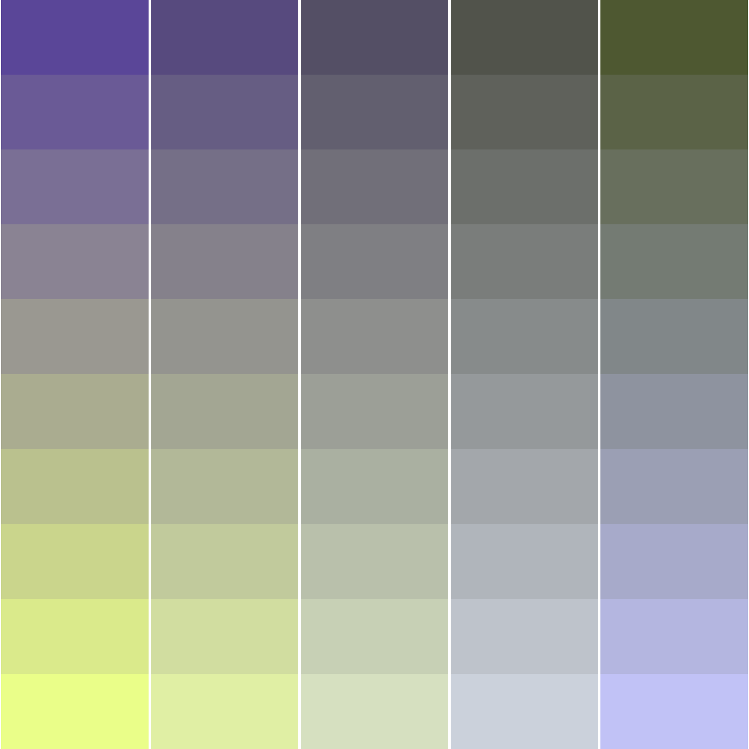 Art Blocks - Art Blocks v2 - Color Study #1844 - NFT # 16001844