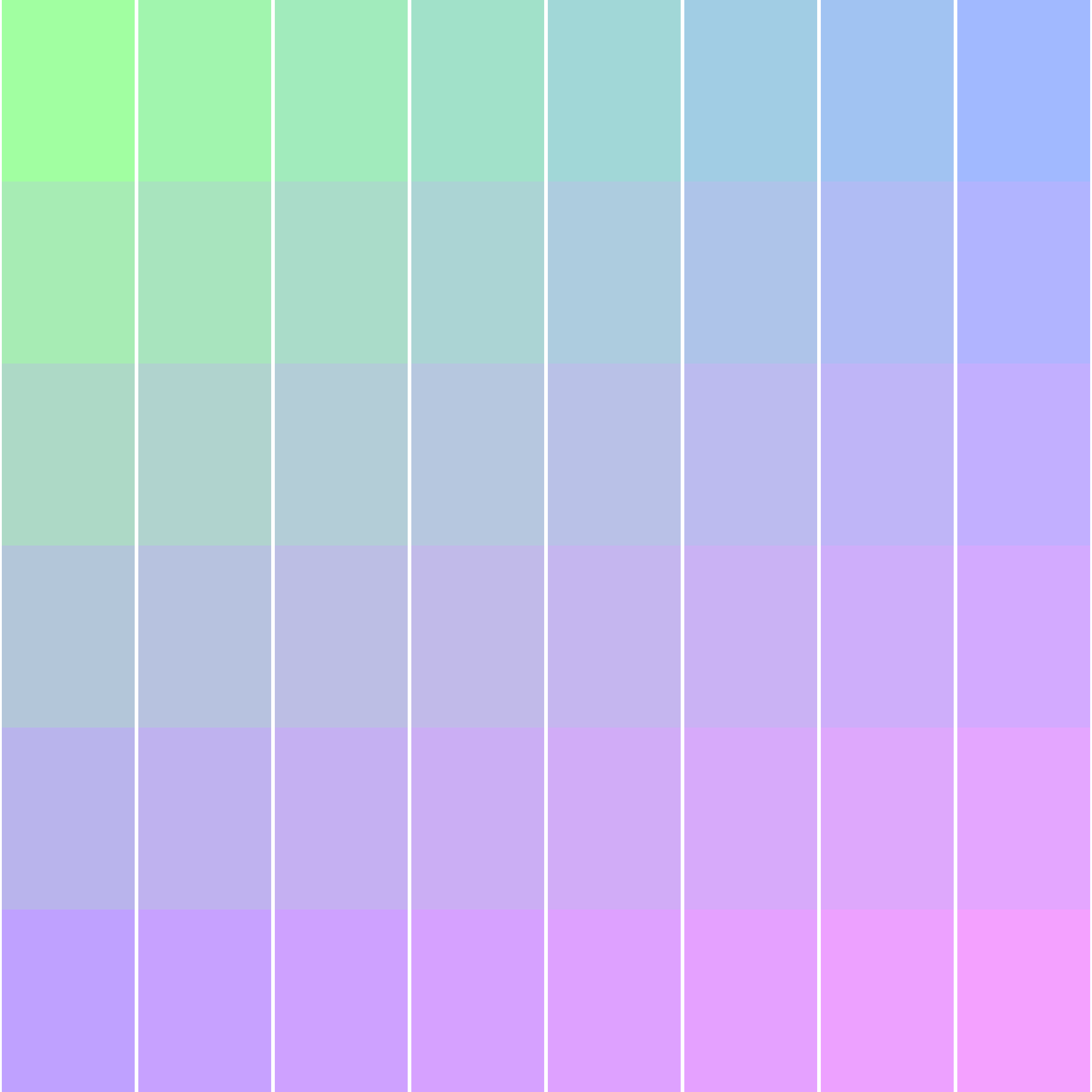 Art Blocks - Art Blocks v2 - Color Study #1864 - NFT # 16001864