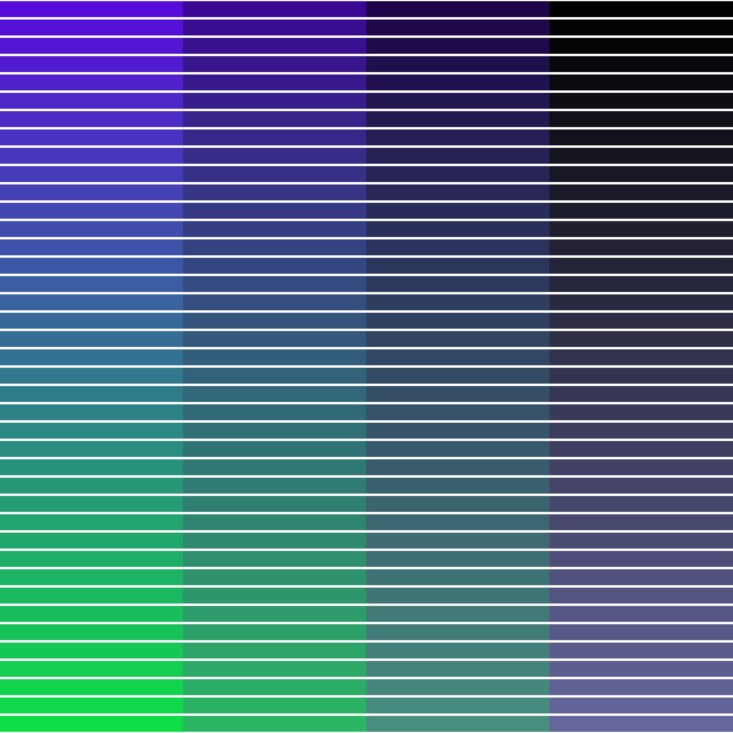 Art Blocks - Art Blocks v2 - Color Study #1865 - NFT # 16001865