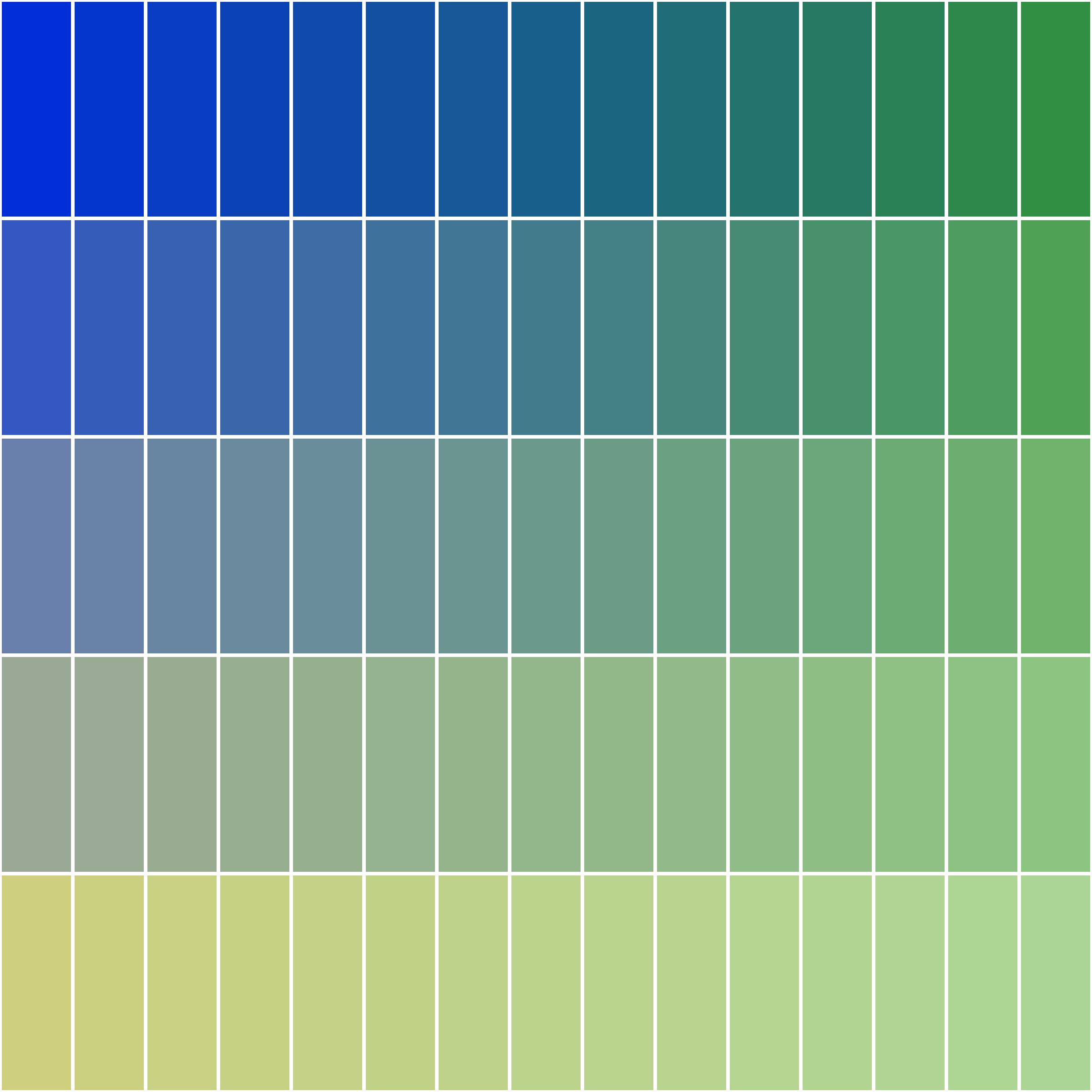 Art Blocks - Art Blocks v2 - Color Study #1878 - NFT # 16001878