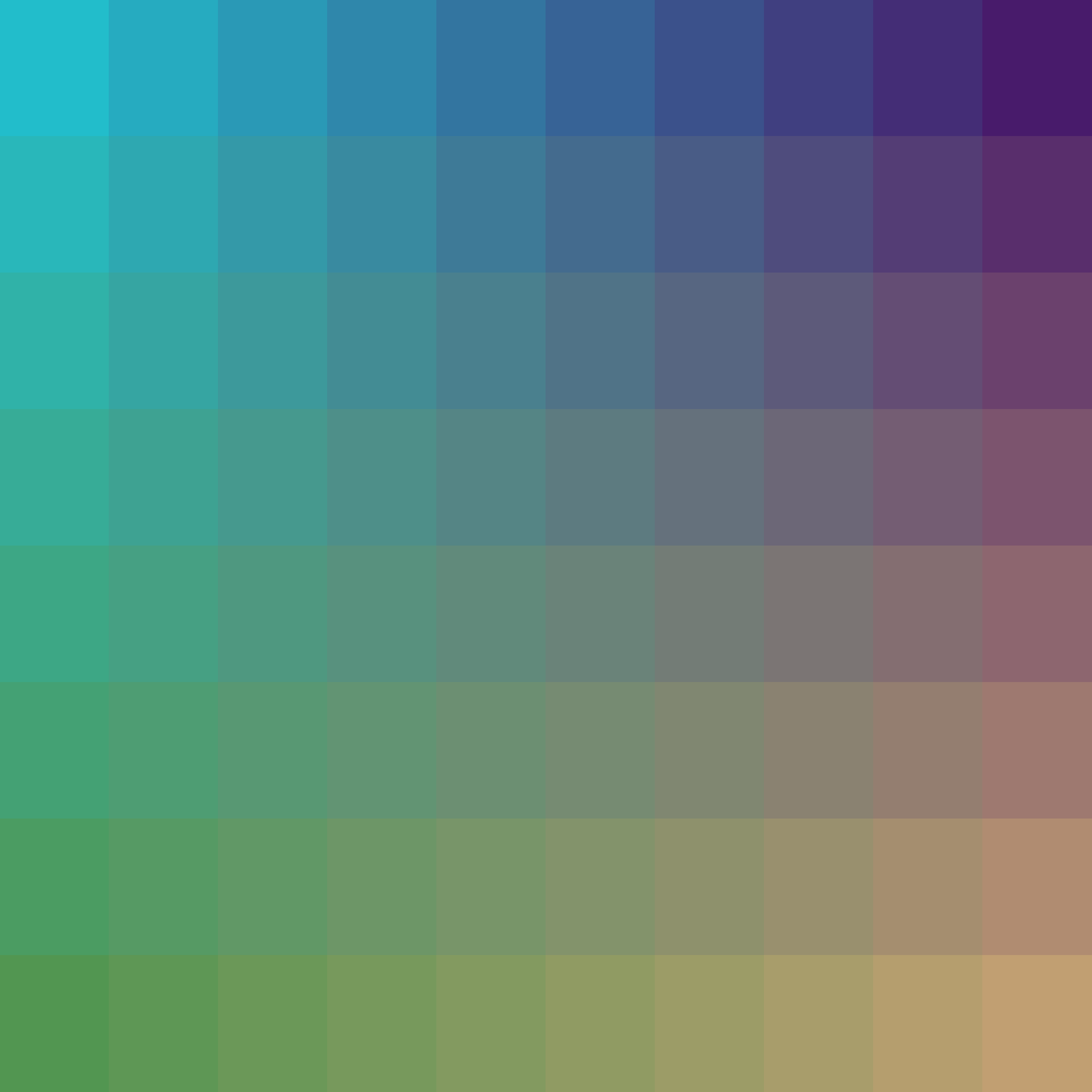 Art Blocks - Art Blocks v2 - Color Study #1886 - NFT # 16001886