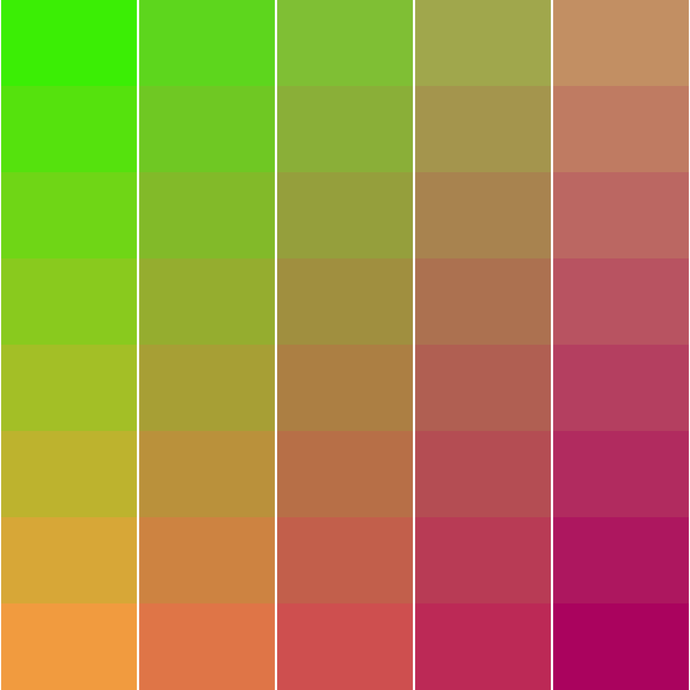 Art Blocks - Art Blocks v2 - Color Study #1916 - NFT # 16001916