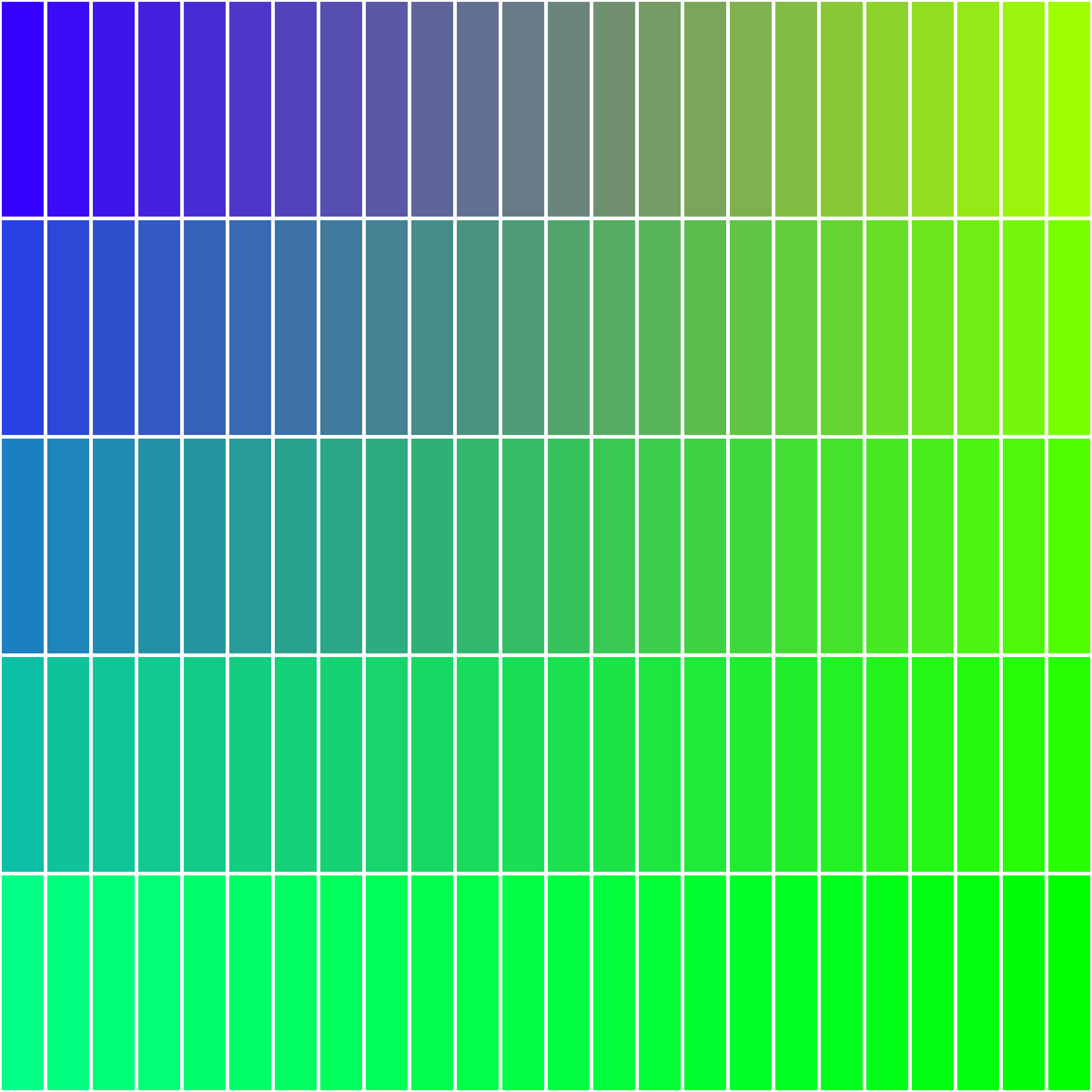 Art Blocks - Art Blocks v2 - Color Study #1936 - NFT # 16001936