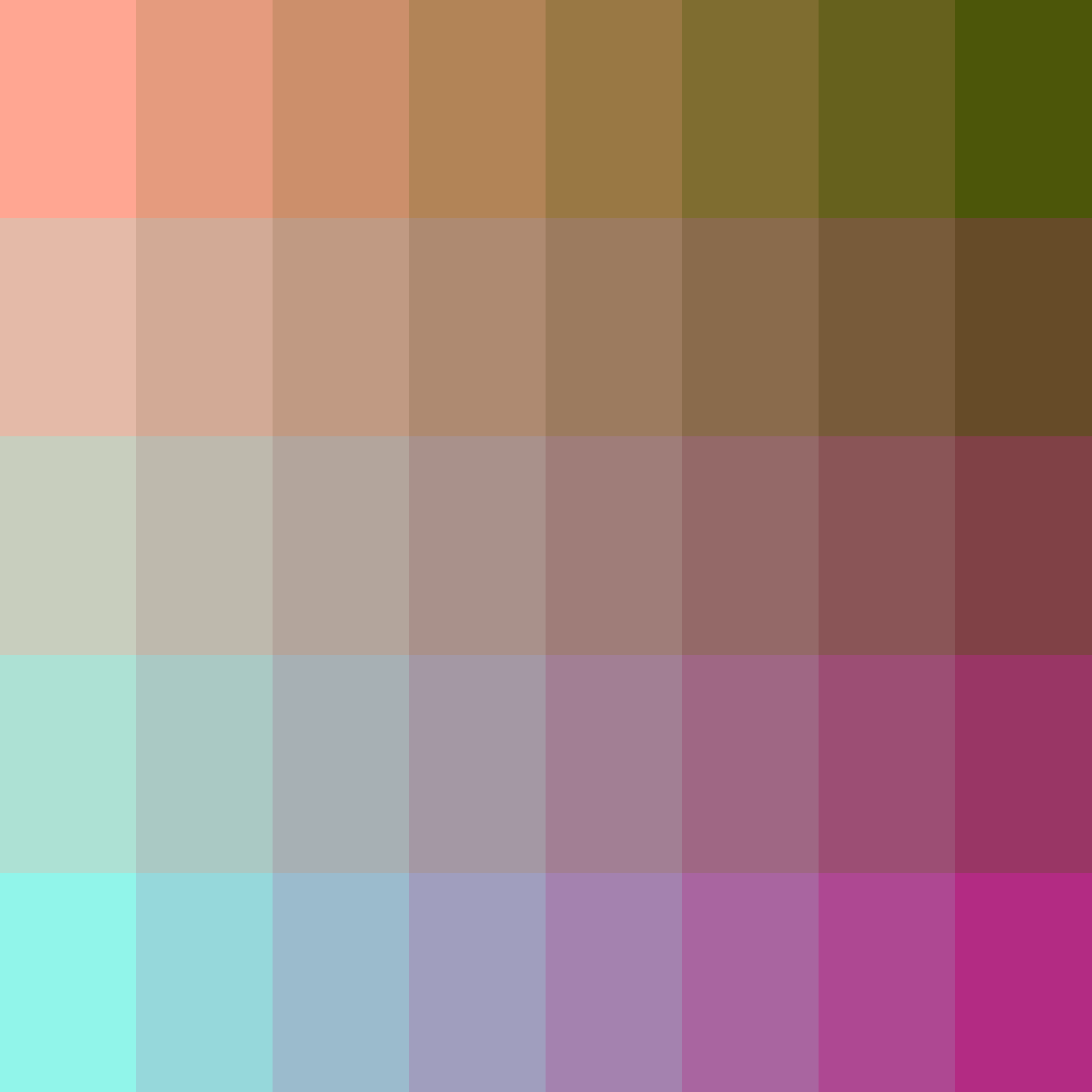 Art Blocks - Art Blocks v2 - Color Study #1940 - NFT # 16001940