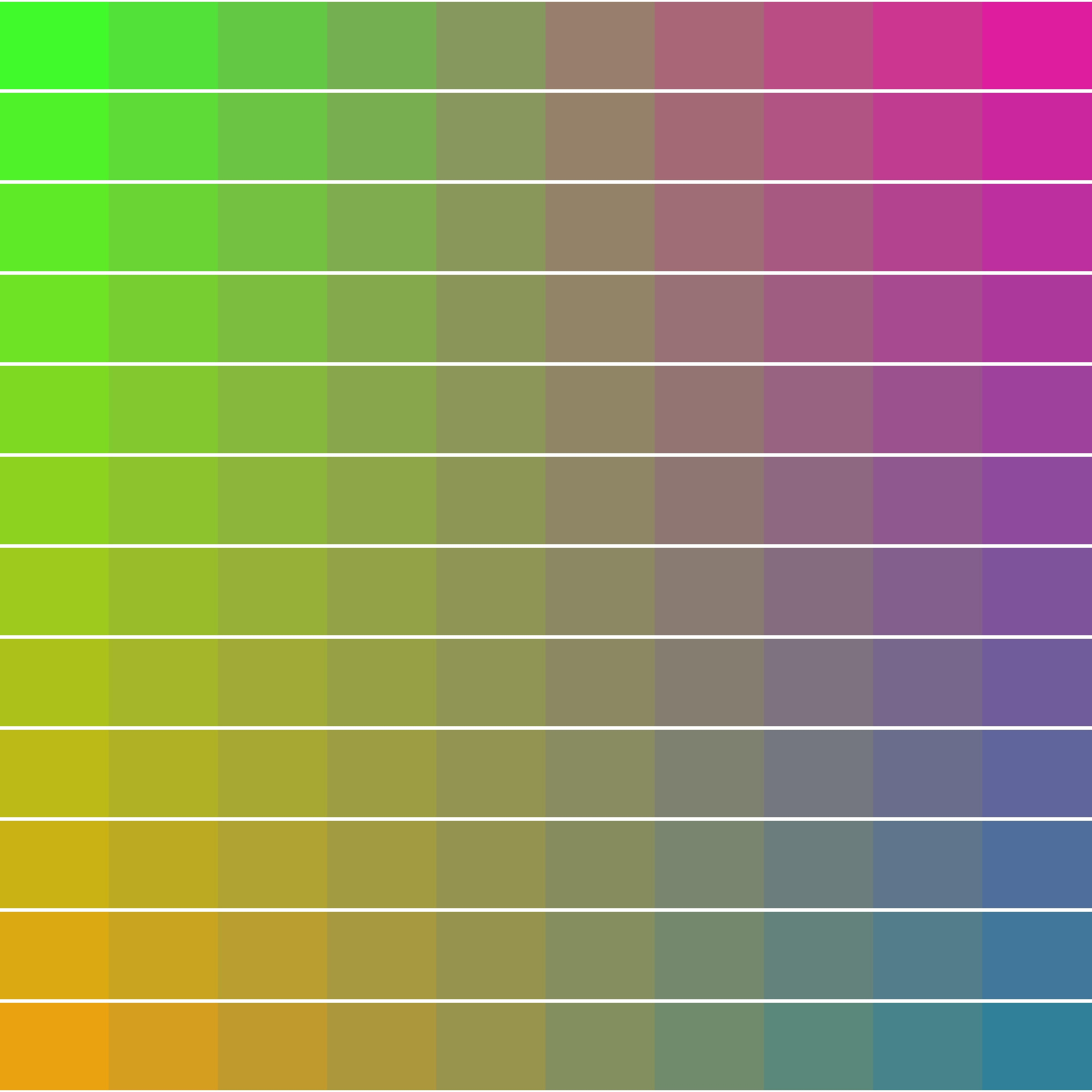 Art Blocks - Art Blocks v2 - Color Study #1942 - NFT # 16001942