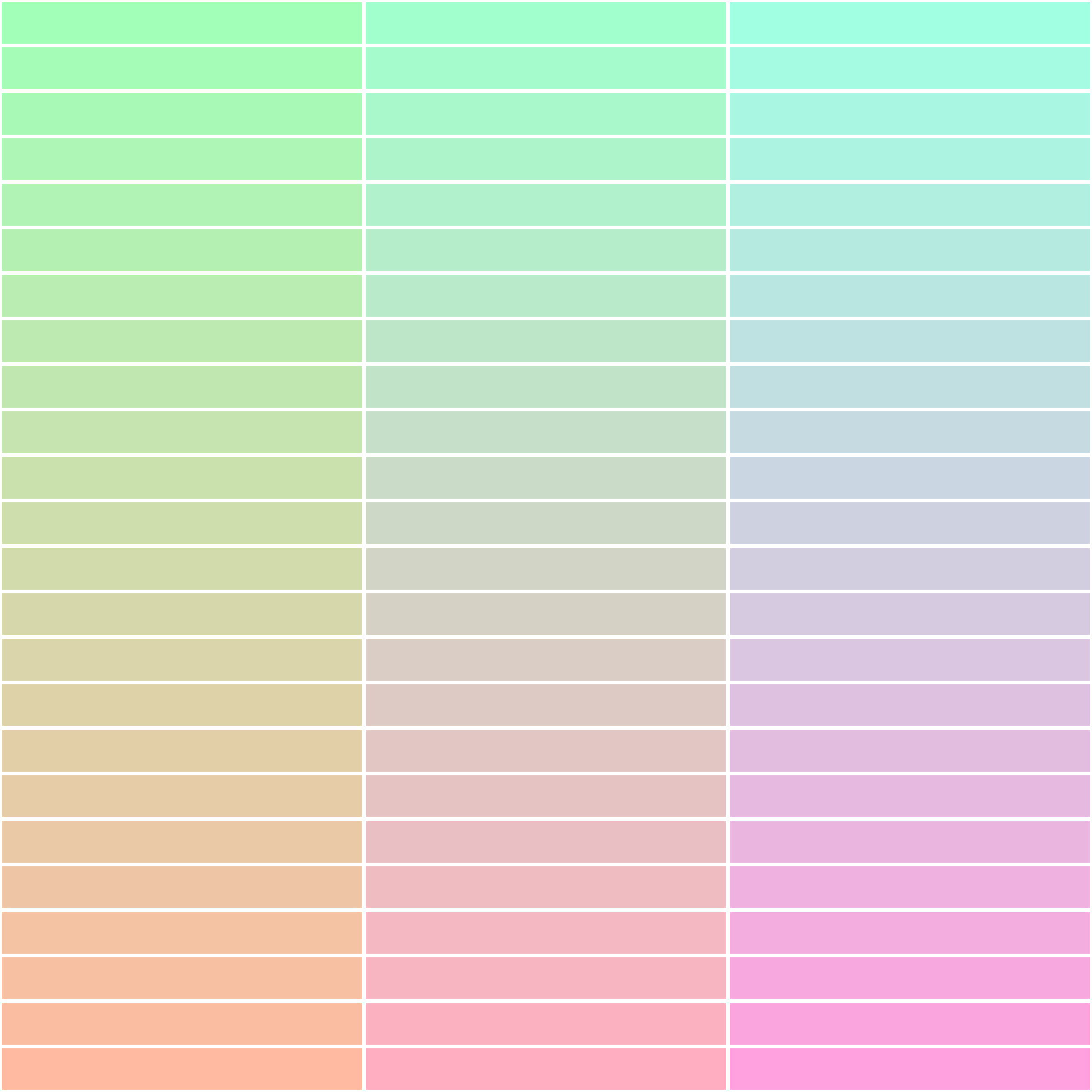 Art Blocks - Art Blocks v2 - Color Study #1969 - NFT # 16001969