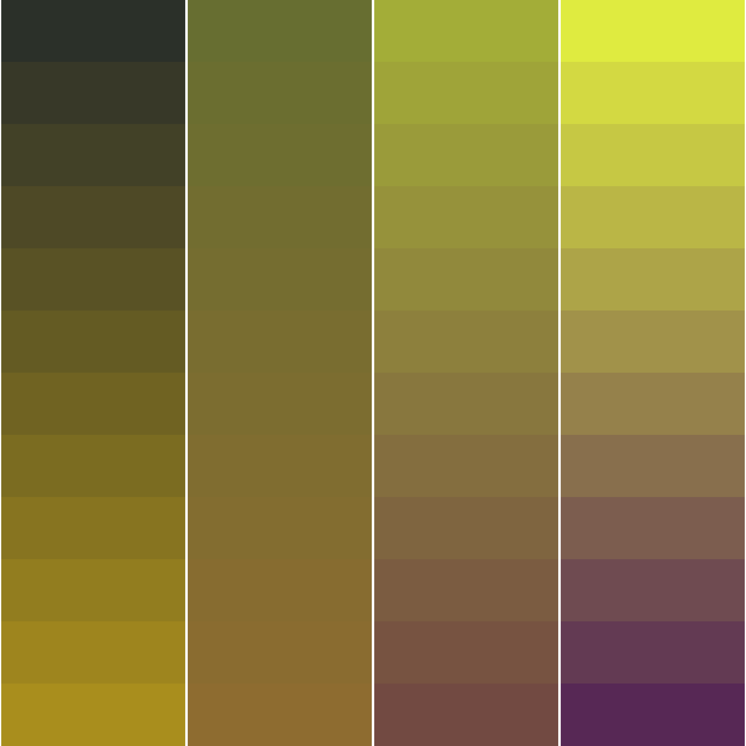 Art Blocks - Art Blocks v2 - Color Study #1975 - NFT # 16001975