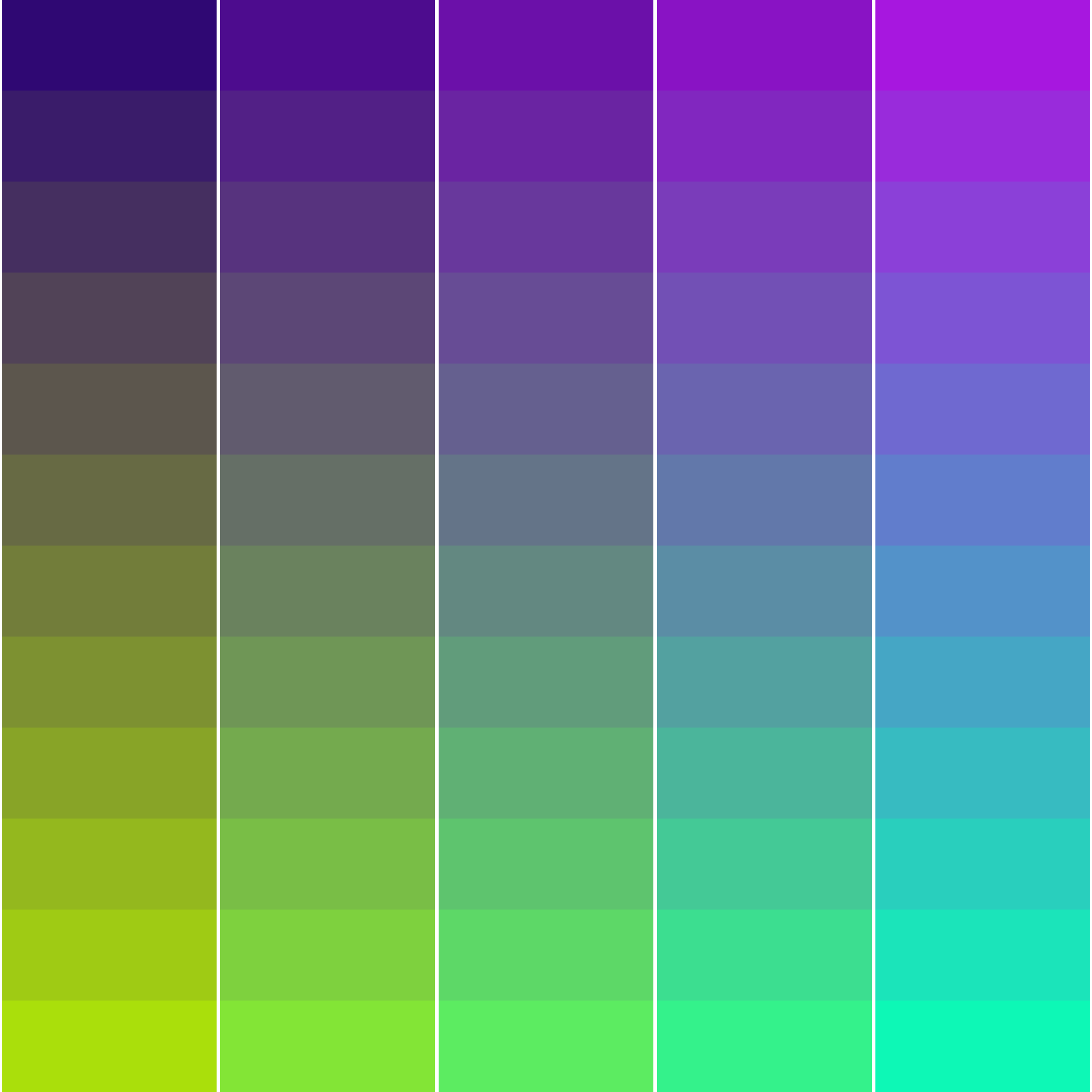 Art Blocks - Art Blocks v2 - Color Study #1977 - NFT # 16001977