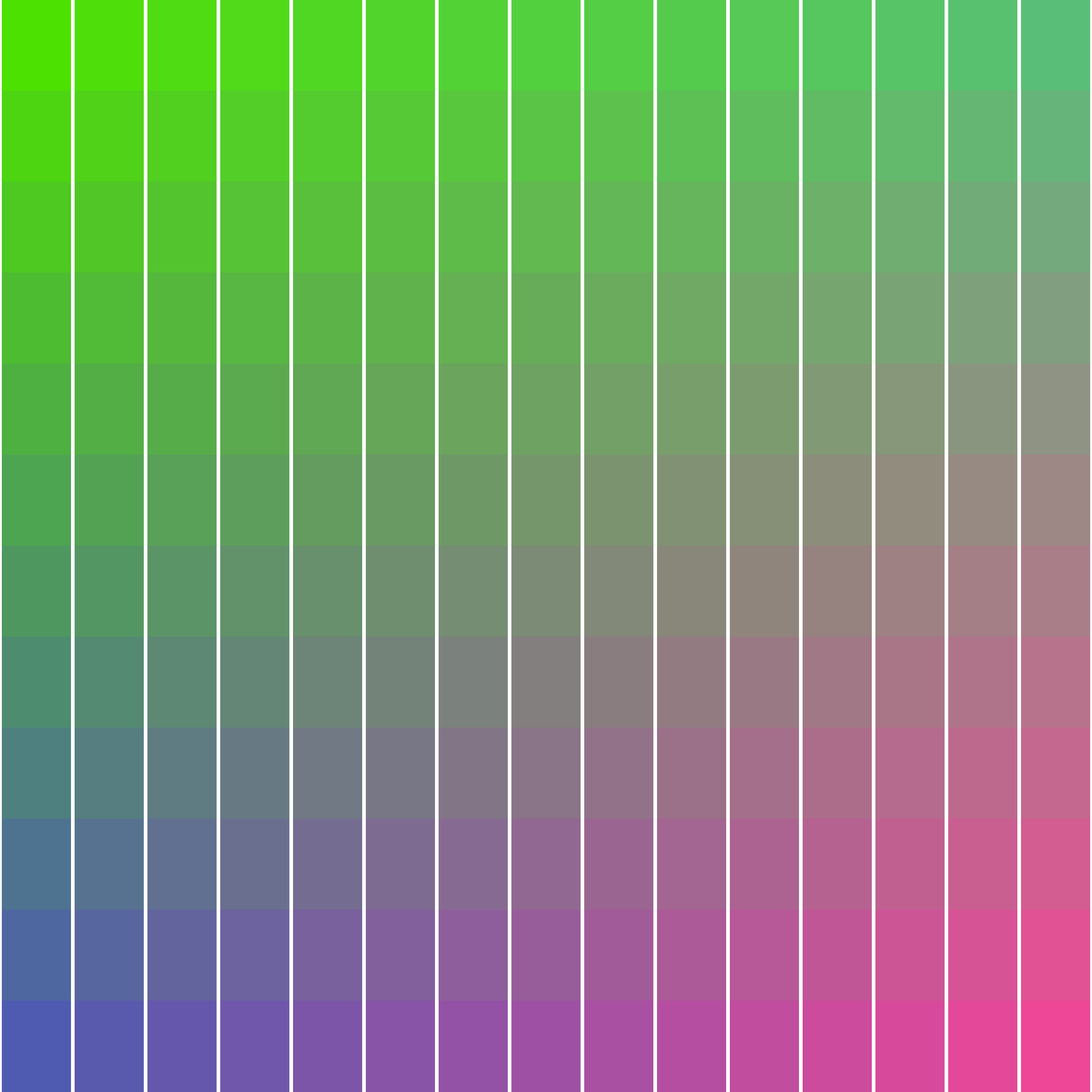 Art Blocks - Art Blocks v2 - Color Study #1989 - NFT # 16001989