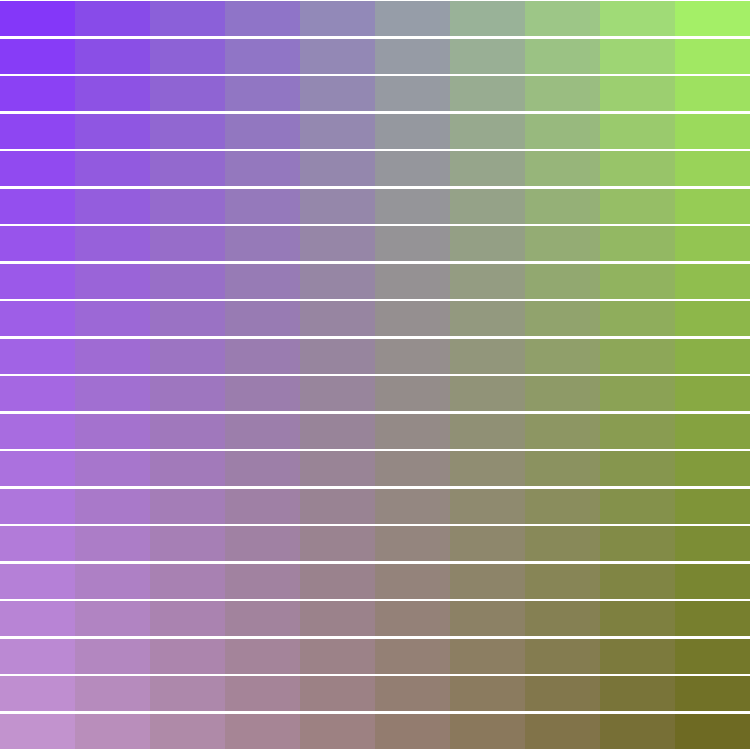 Art Blocks - Art Blocks v2 - Color Study #1995 - NFT # 16001995