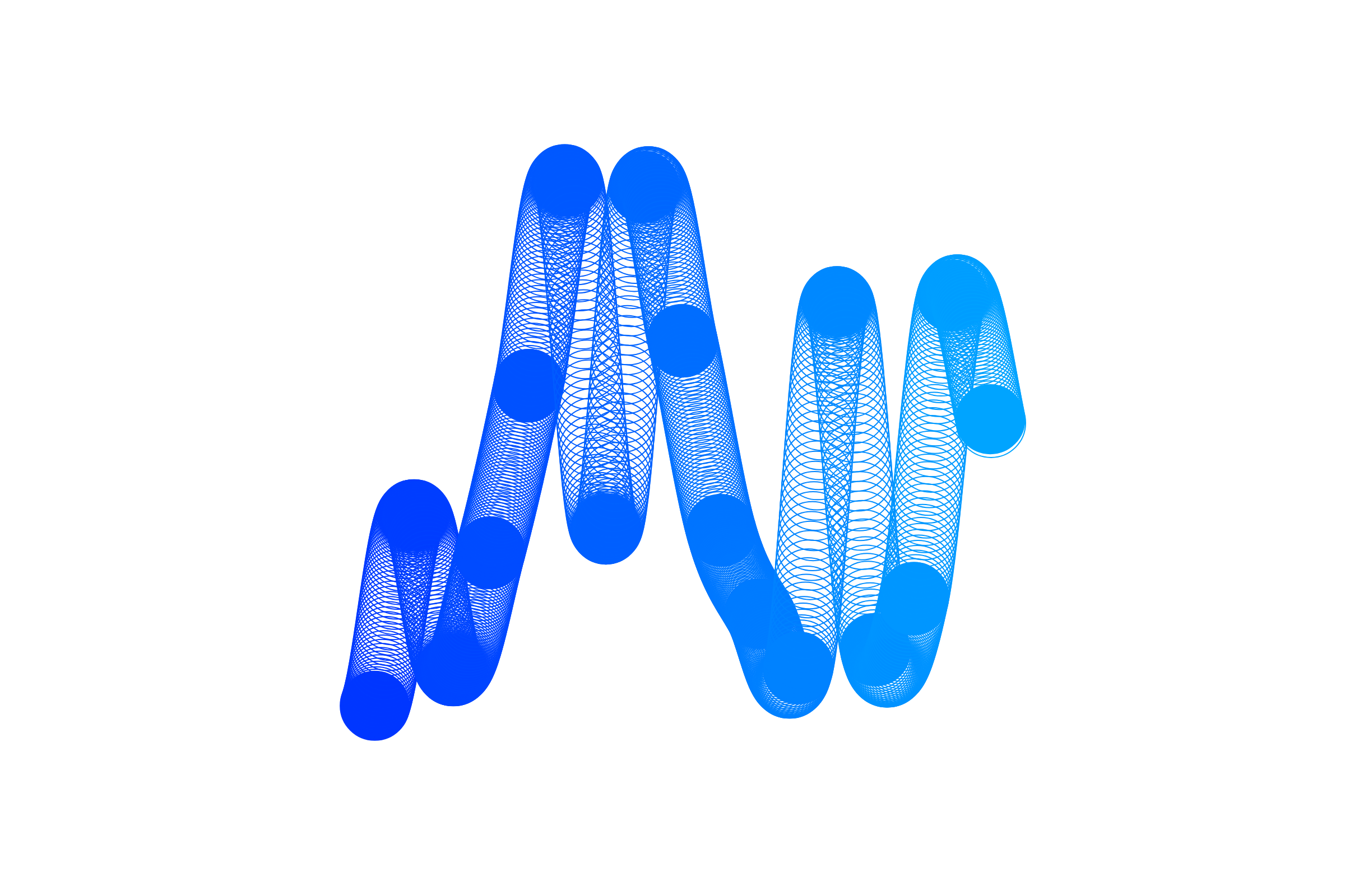 Art Blocks - Art Blocks v1 - Chromie Squiggle #162 - NFT # 162