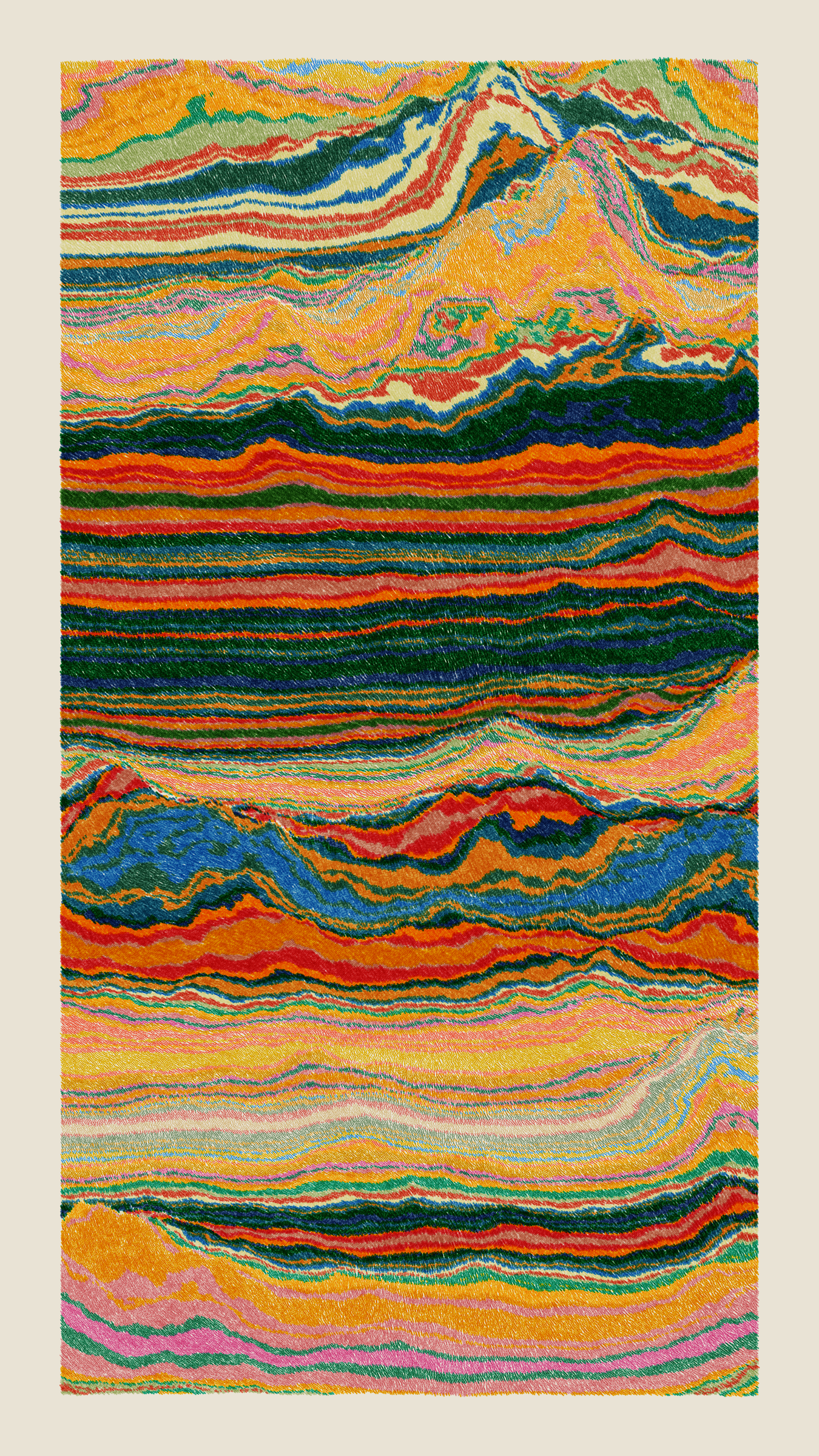 Art Blocks - Art Blocks v2 - Meridian #4 - NFT # 163000004