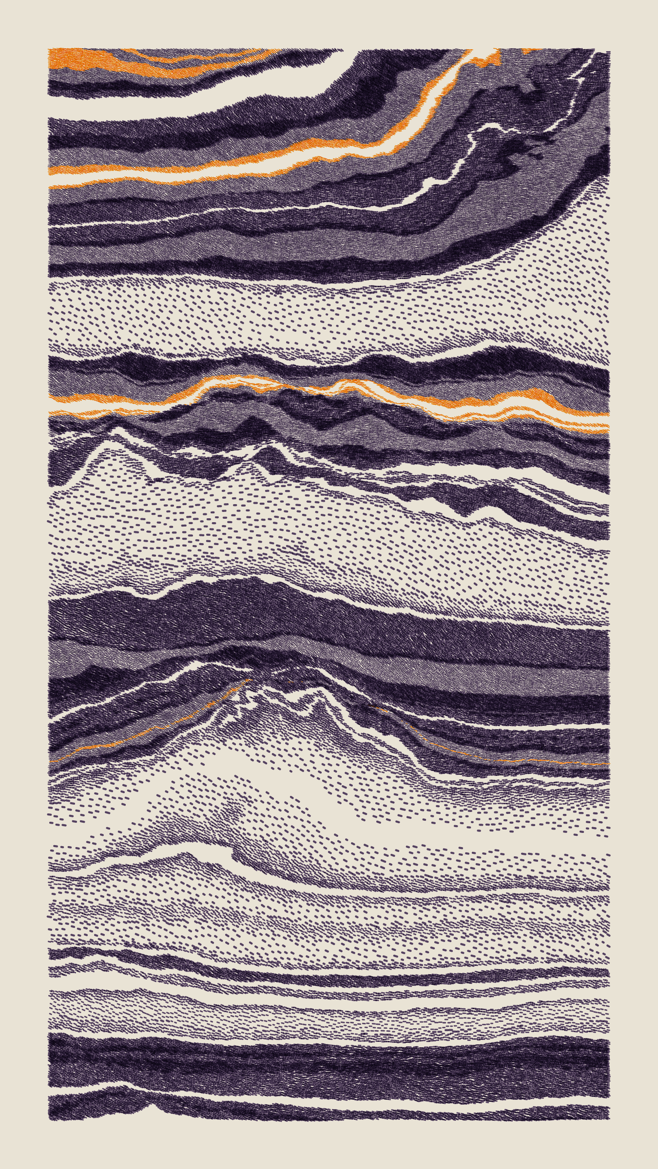 Art Blocks - Art Blocks v2 - Meridian #9 - NFT # 163000009