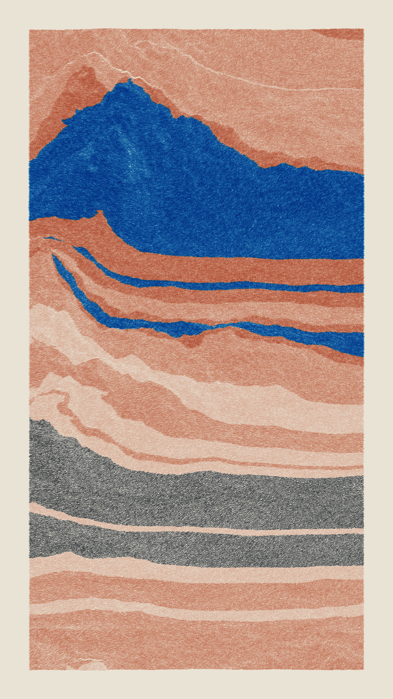 Art Blocks - Art Blocks v2 - Meridian #11 - NFT # 163000011