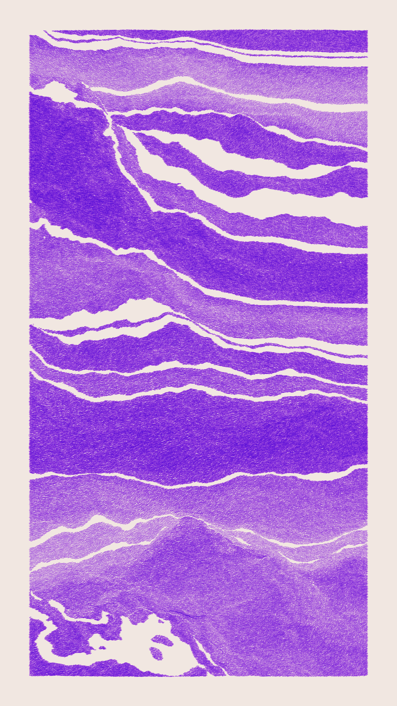 Art Blocks - Art Blocks v2 - Meridian #41 - NFT # 163000041