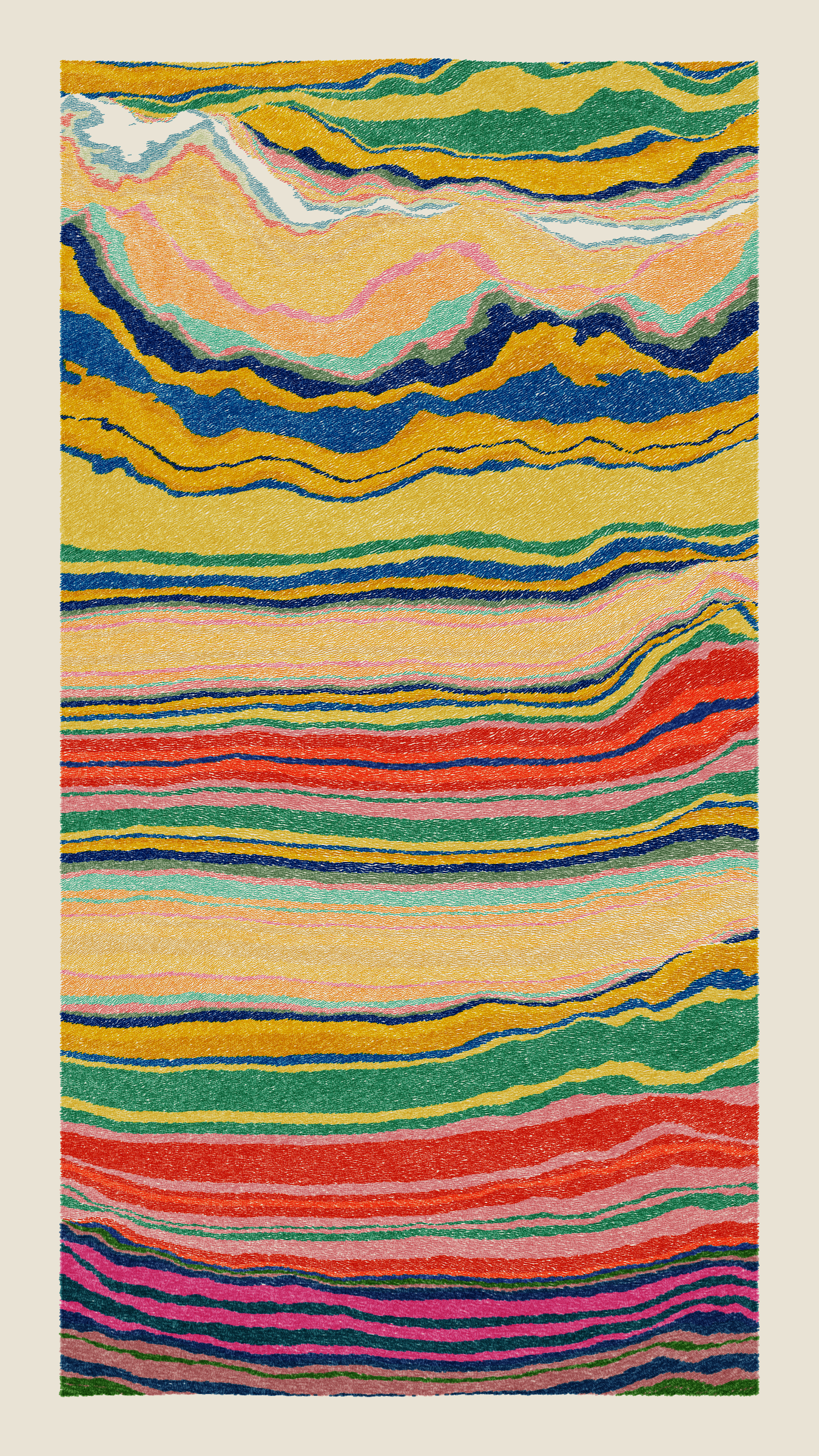 Art Blocks - Art Blocks v2 - Meridian #49 - NFT # 163000049