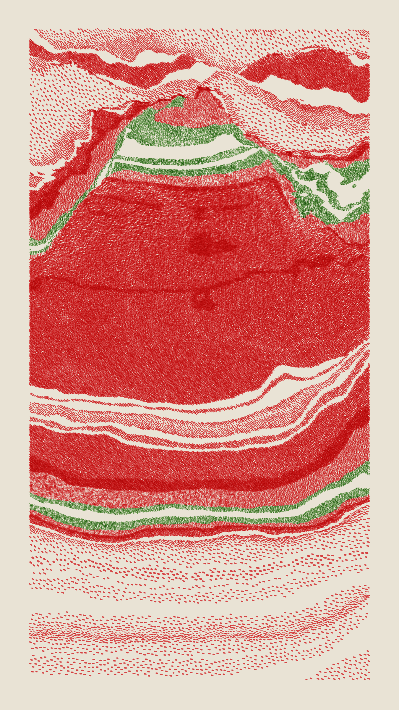 Art Blocks - Art Blocks v2 - Meridian #52 - NFT # 163000052