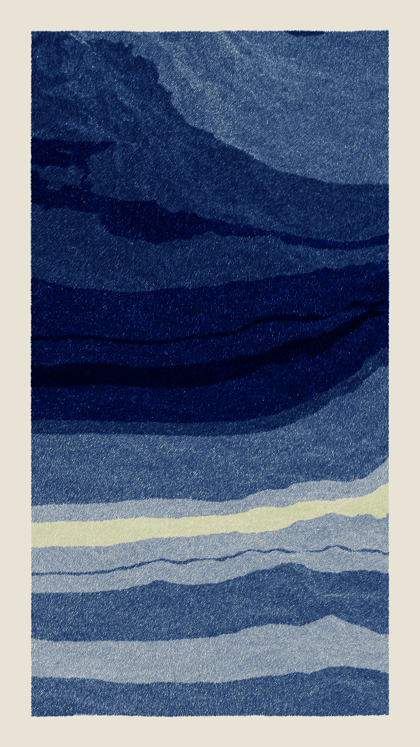 Art Blocks - Art Blocks v2 - Meridian #64 - NFT # 163000064