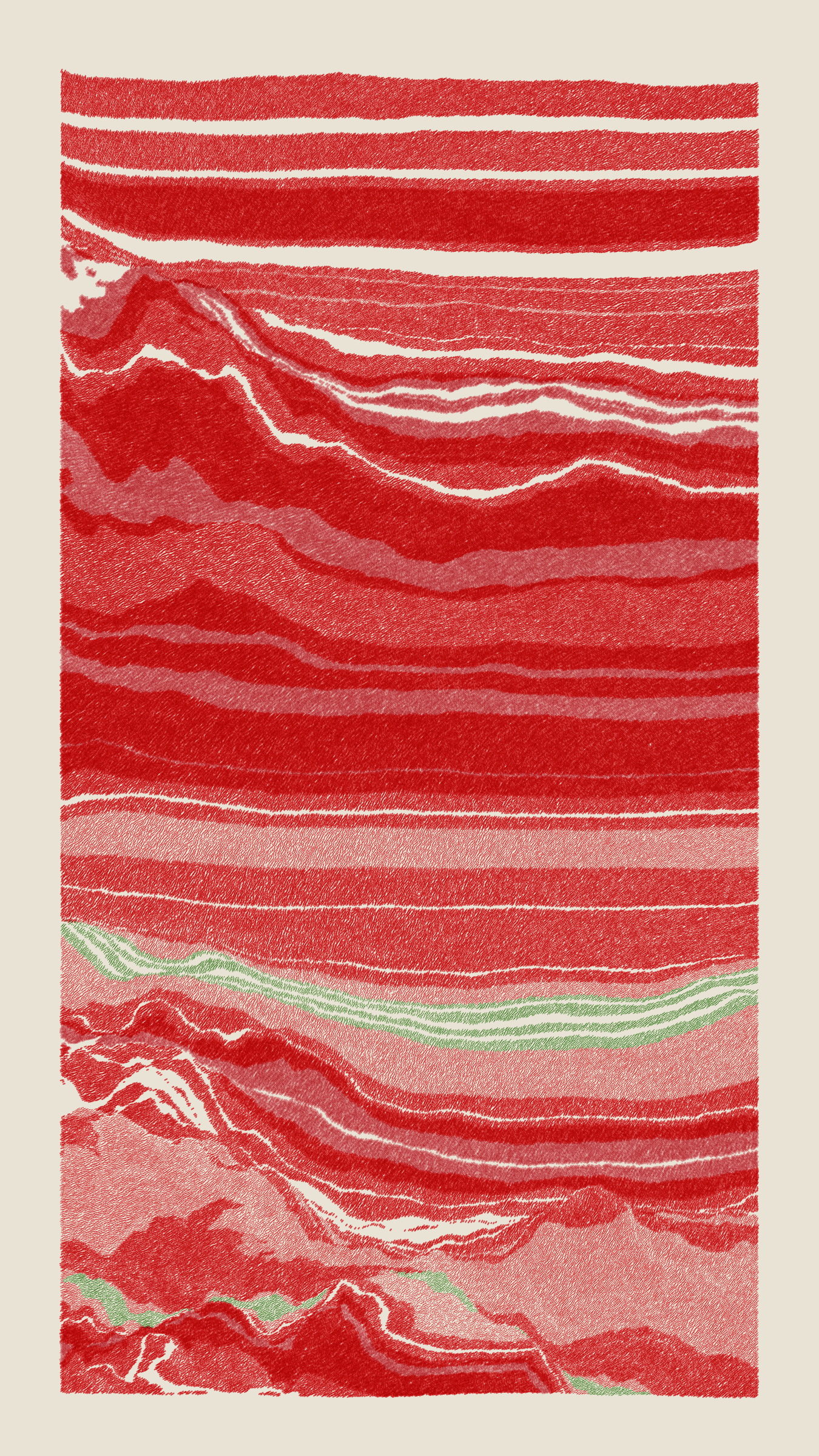 Art Blocks - Art Blocks v2 - Meridian #65 - NFT # 163000065