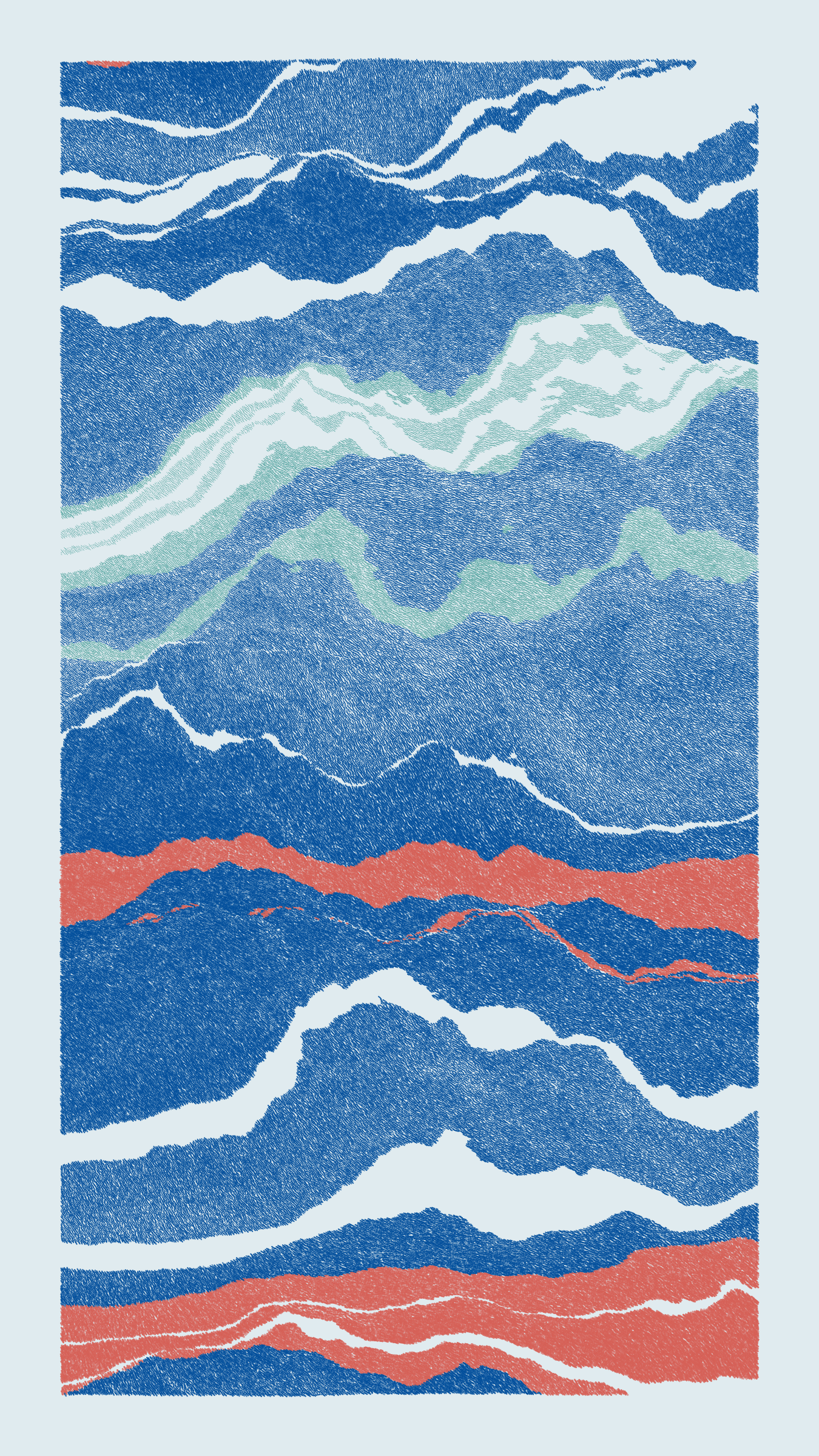 Art Blocks - Art Blocks v2 - Meridian #68 - NFT # 163000068