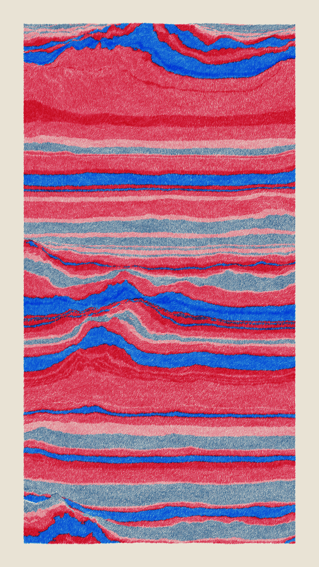 Art Blocks - Art Blocks v2 - Meridian #75 - NFT # 163000075