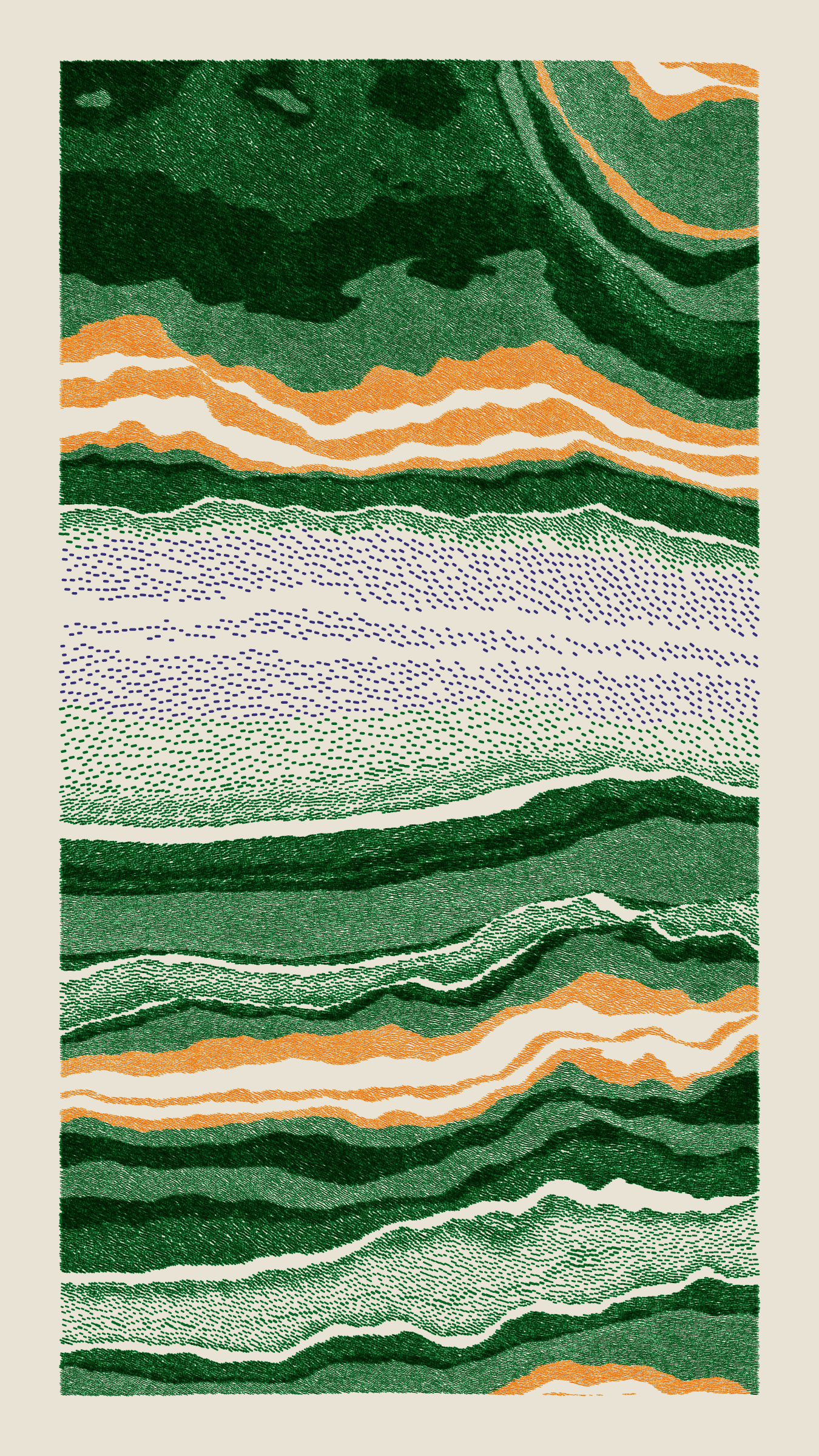 Art Blocks - Art Blocks v2 - Meridian #83 - NFT # 163000083