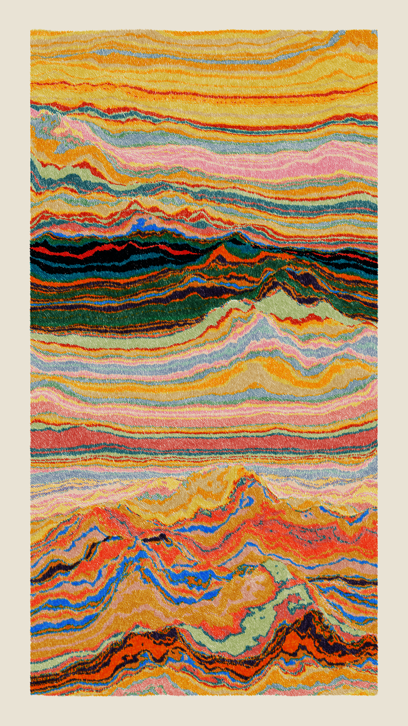 Art Blocks - Art Blocks v2 - Meridian #88 - NFT # 163000088