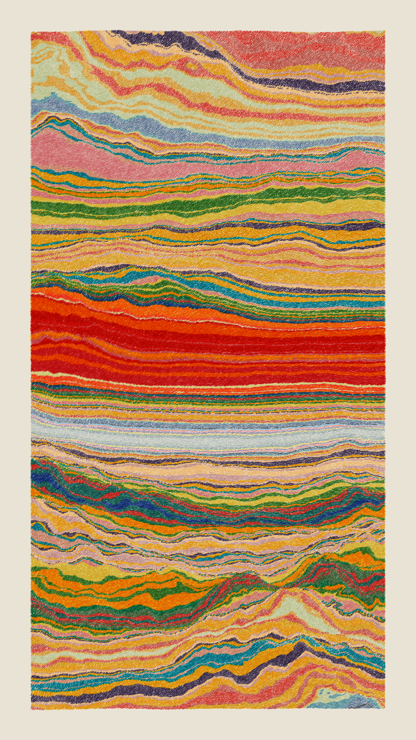 Art Blocks - Art Blocks v2 - Meridian #89 - NFT # 163000089