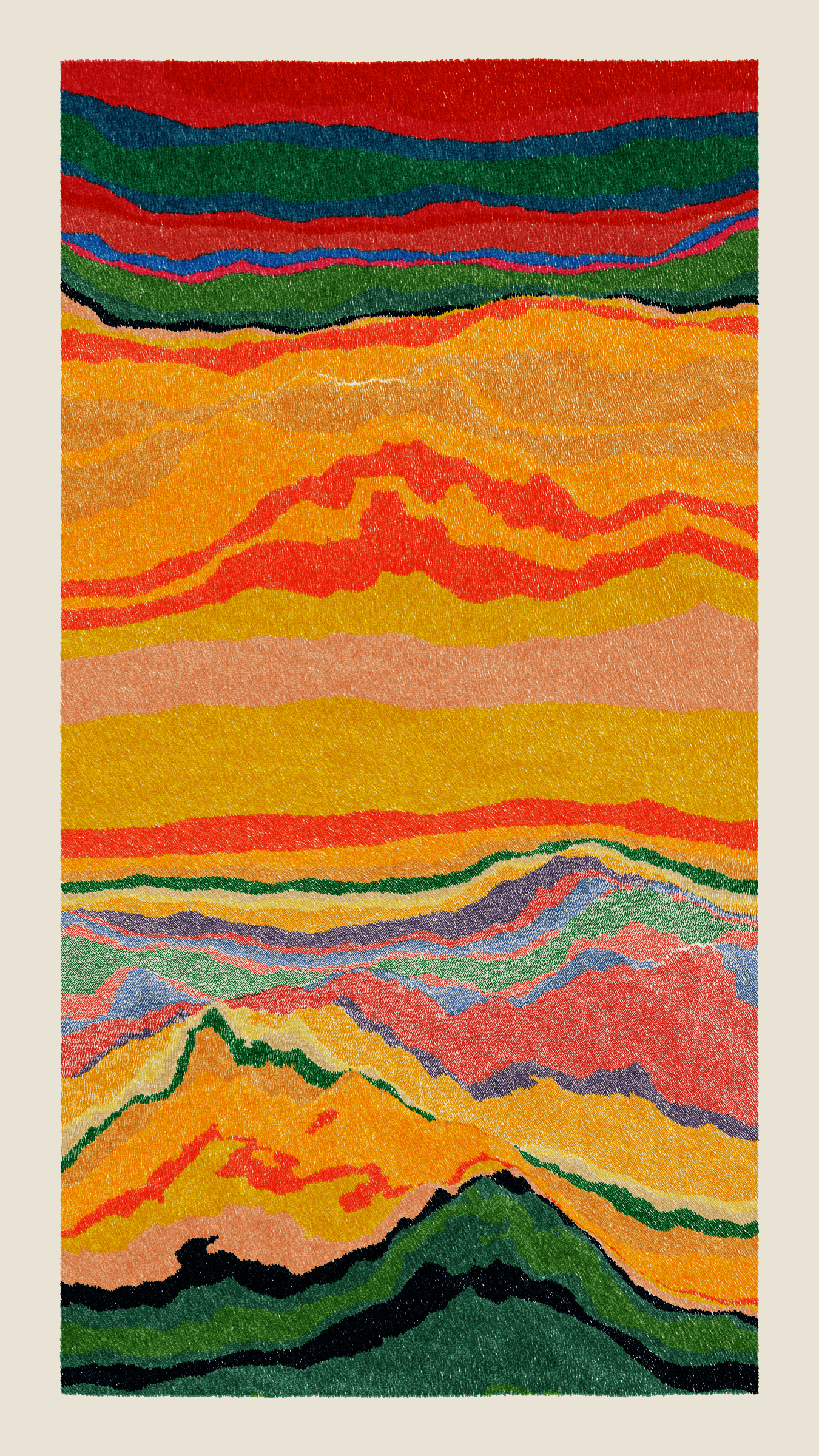 Art Blocks - Art Blocks v2 - Meridian #98 - NFT # 163000098