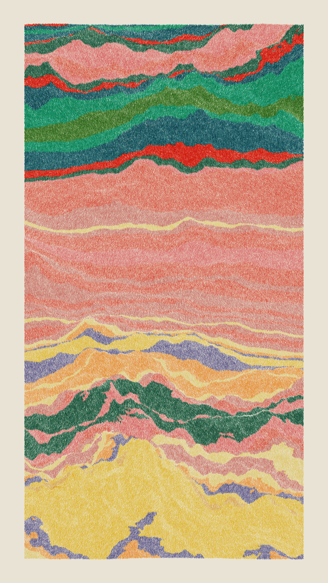 Art Blocks - Art Blocks v2 - Meridian #99 - NFT # 163000099