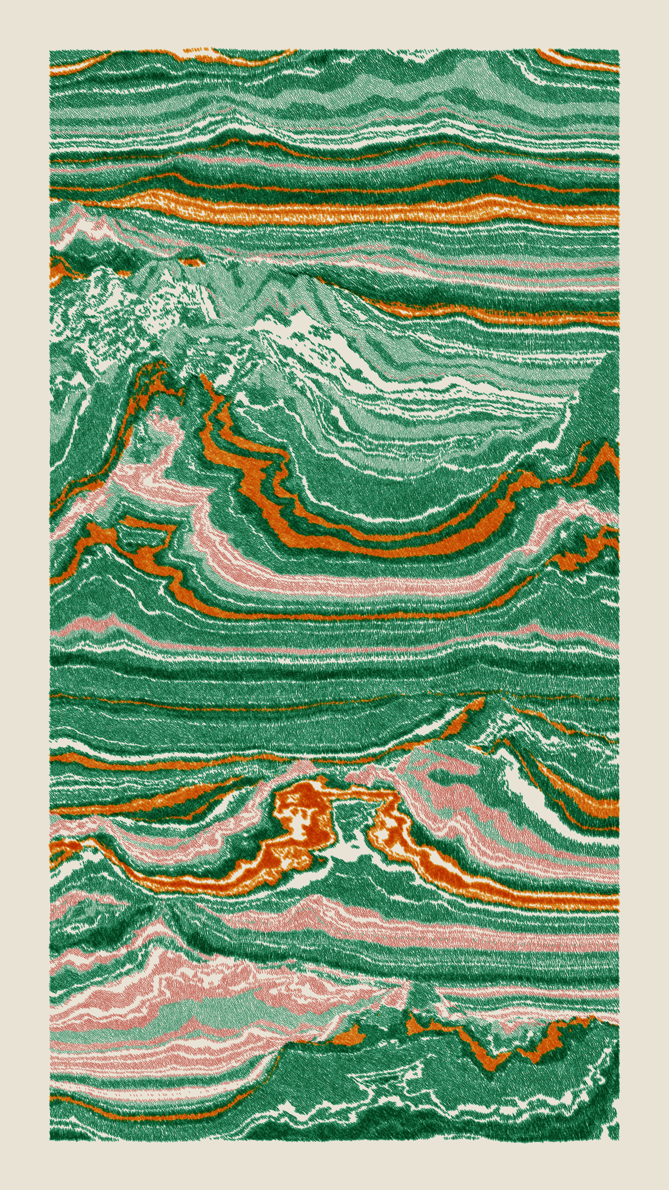 Art Blocks - Art Blocks v2 - Meridian #102 - NFT # 163000102