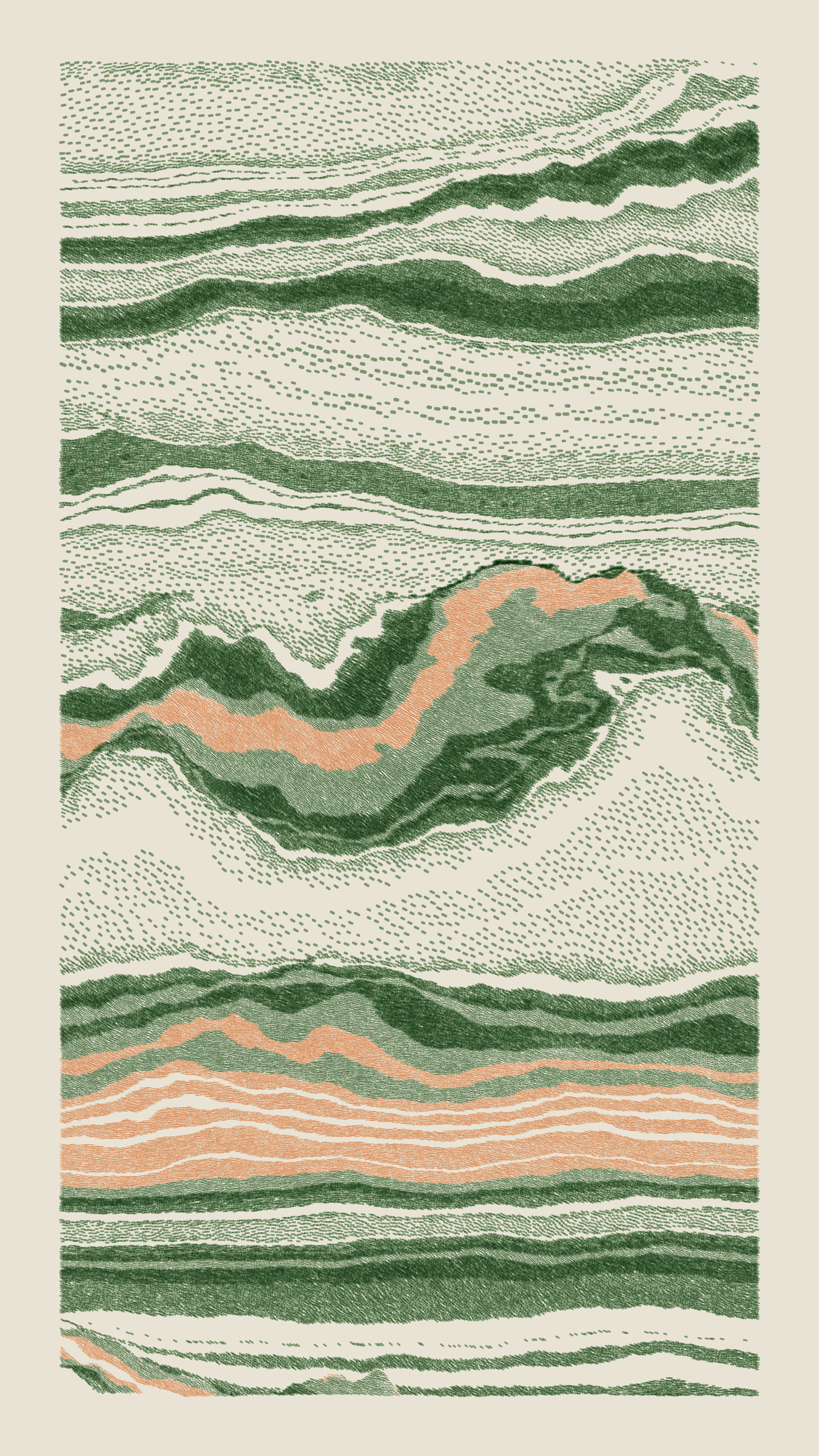 Art Blocks - Art Blocks v2 - Meridian #106 - NFT # 163000106