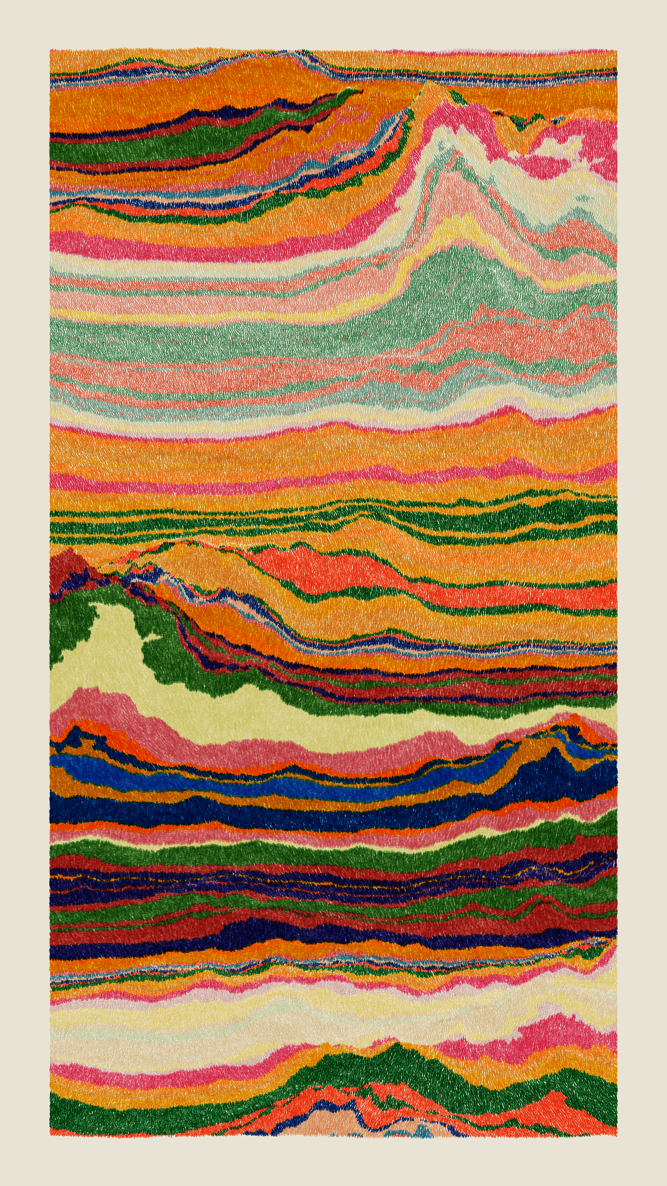 Art Blocks - Art Blocks v2 - Meridian #116 - NFT # 163000116