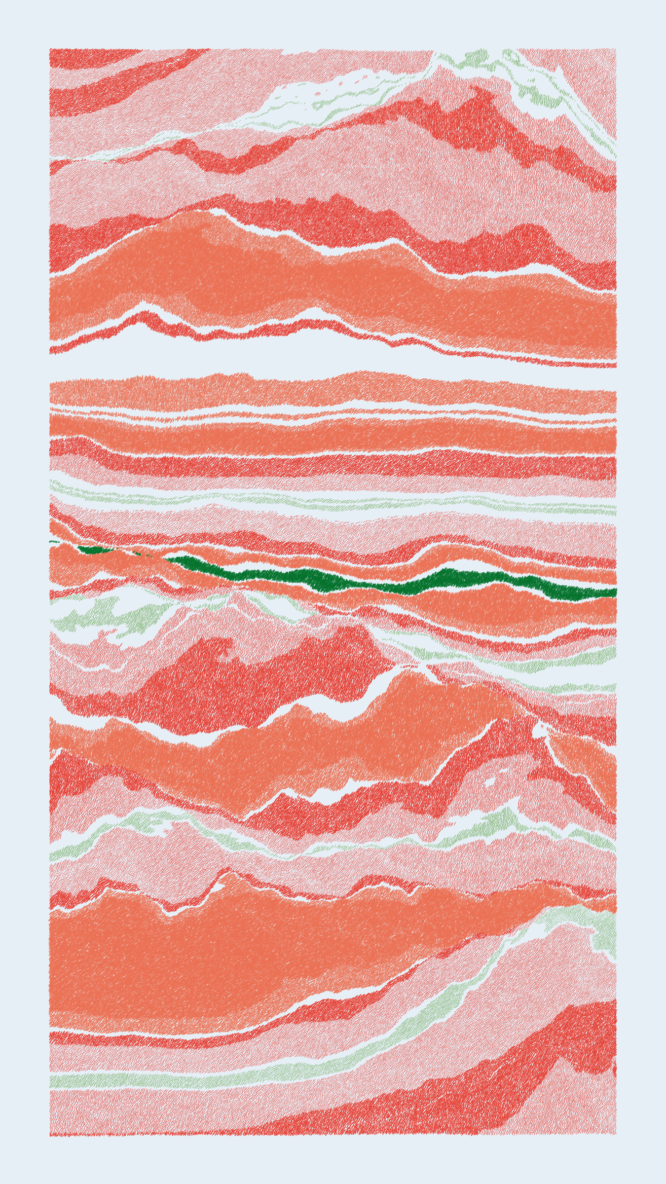 Art Blocks - Art Blocks v2 - Meridian #124 - NFT # 163000124