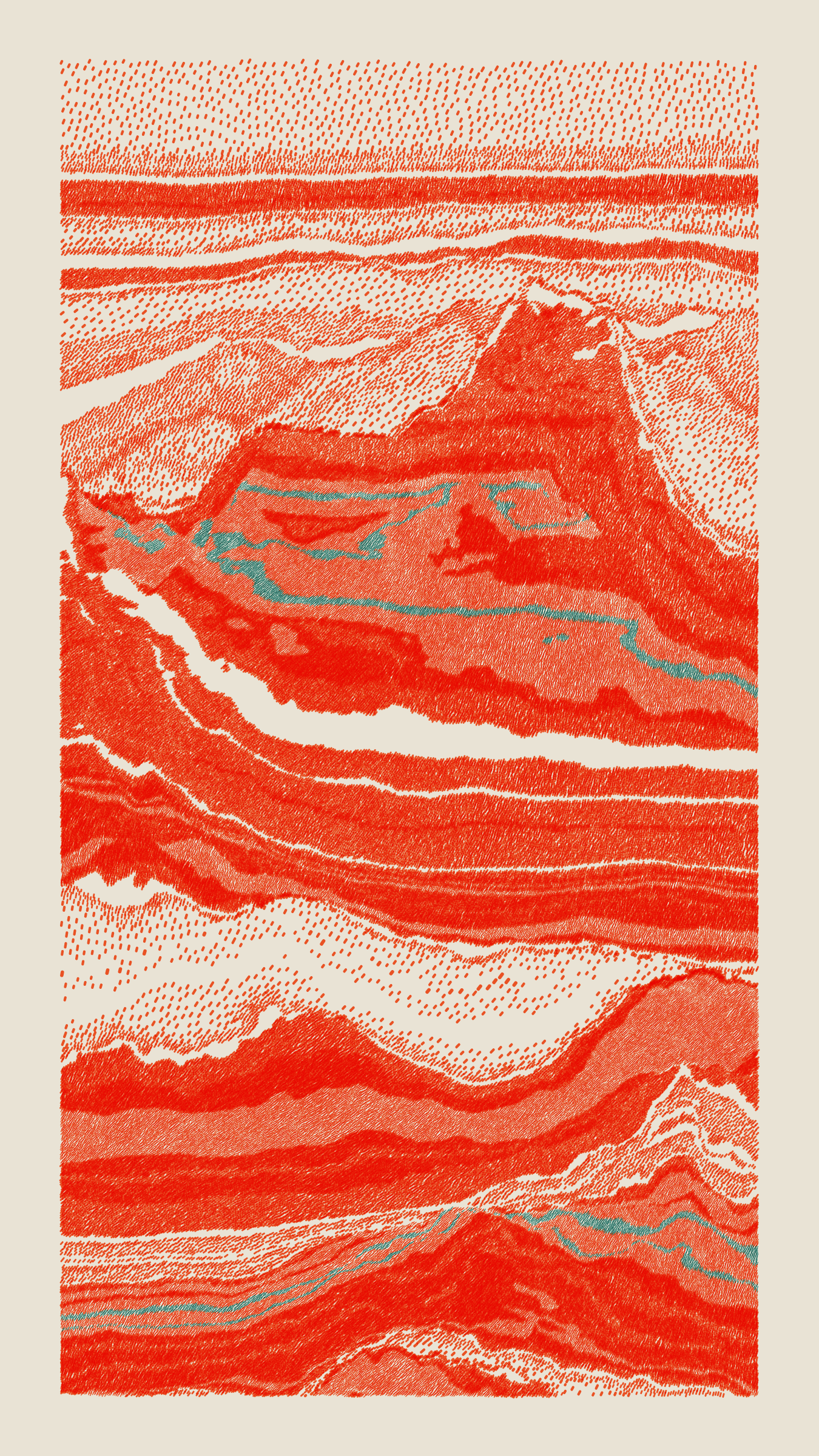 Art Blocks - Art Blocks v2 - Meridian #125 - NFT # 163000125