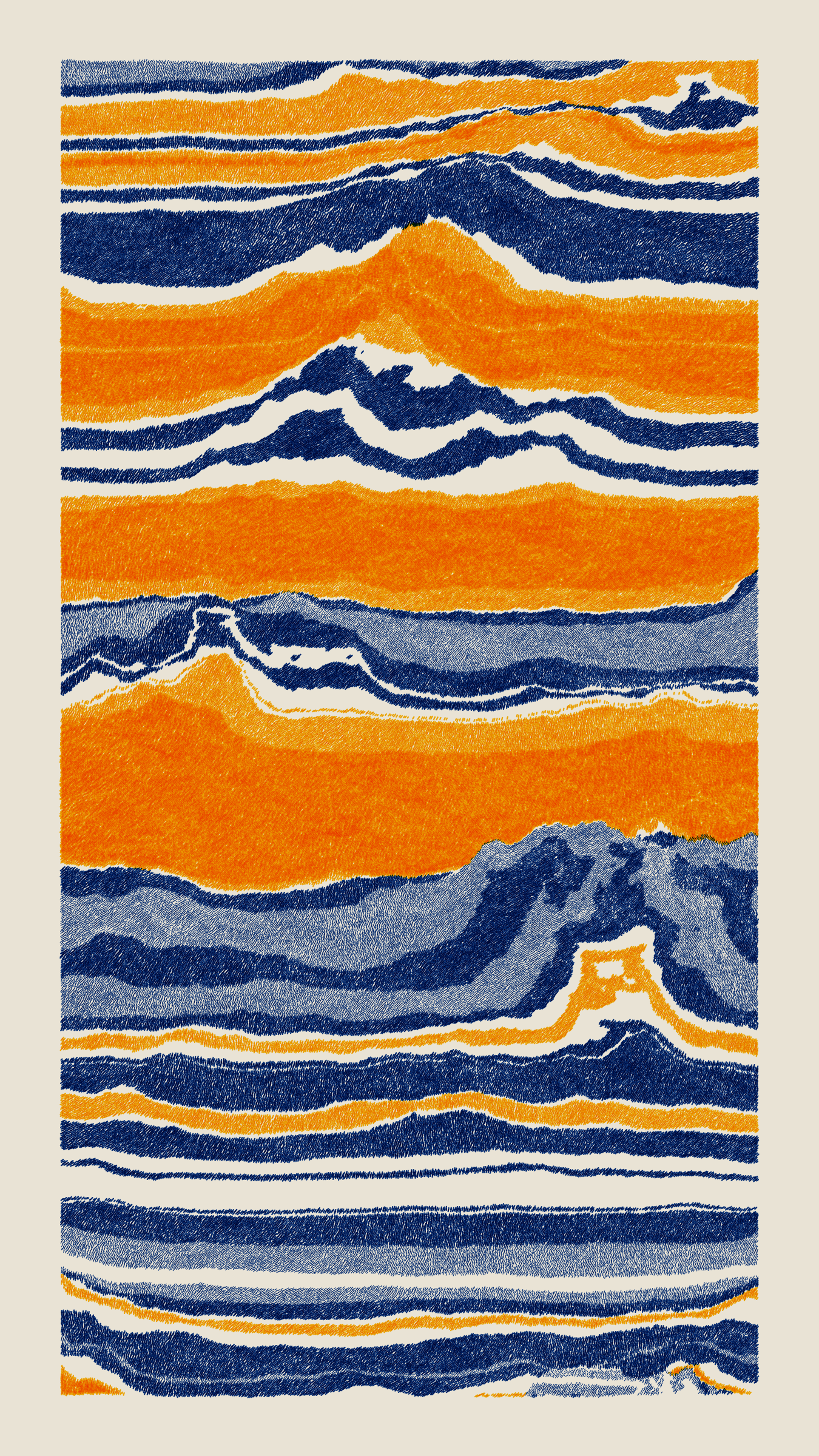 Art Blocks - Art Blocks v2 - Meridian #132 - NFT # 163000132