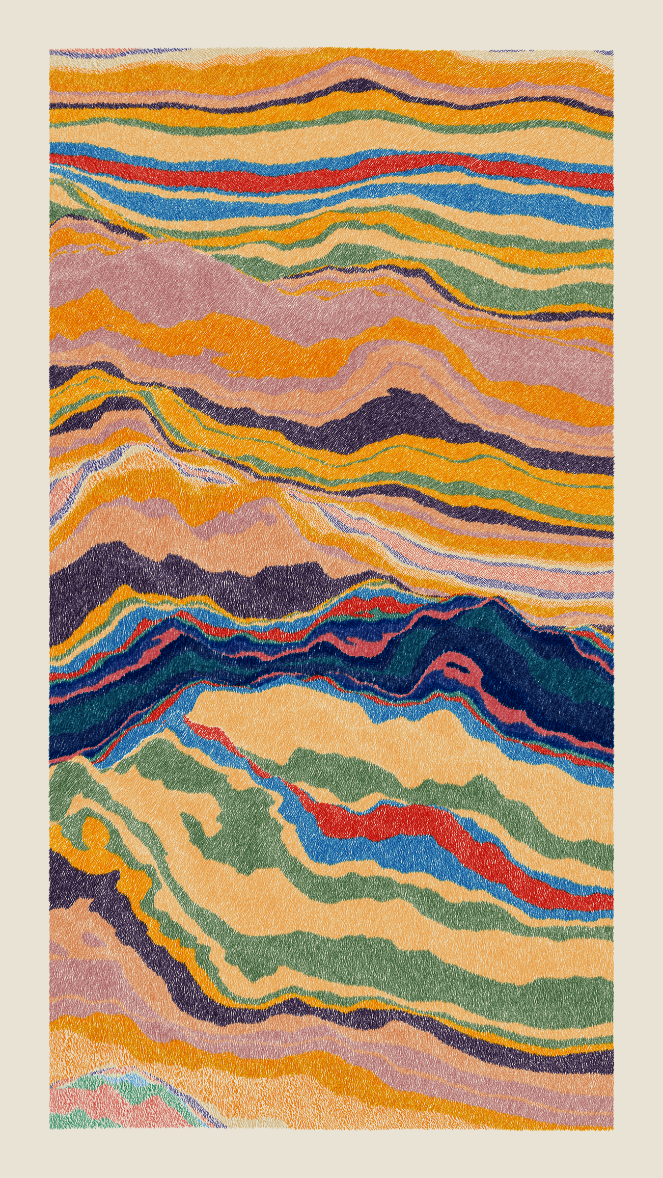 Art Blocks - Art Blocks v2 - Meridian #147 - NFT # 163000147