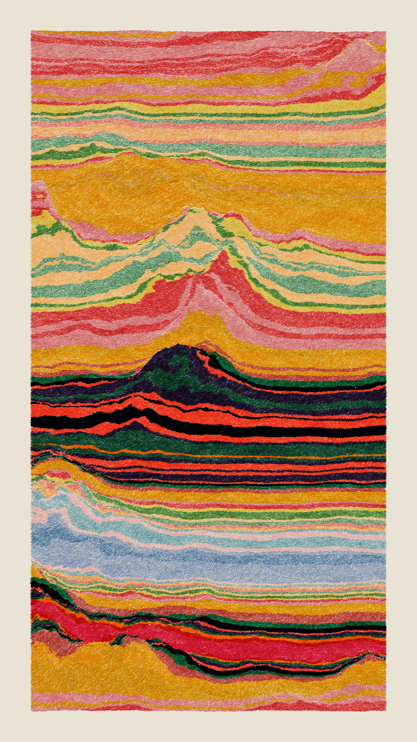 Art Blocks - Art Blocks v2 - Meridian #148 - NFT # 163000148