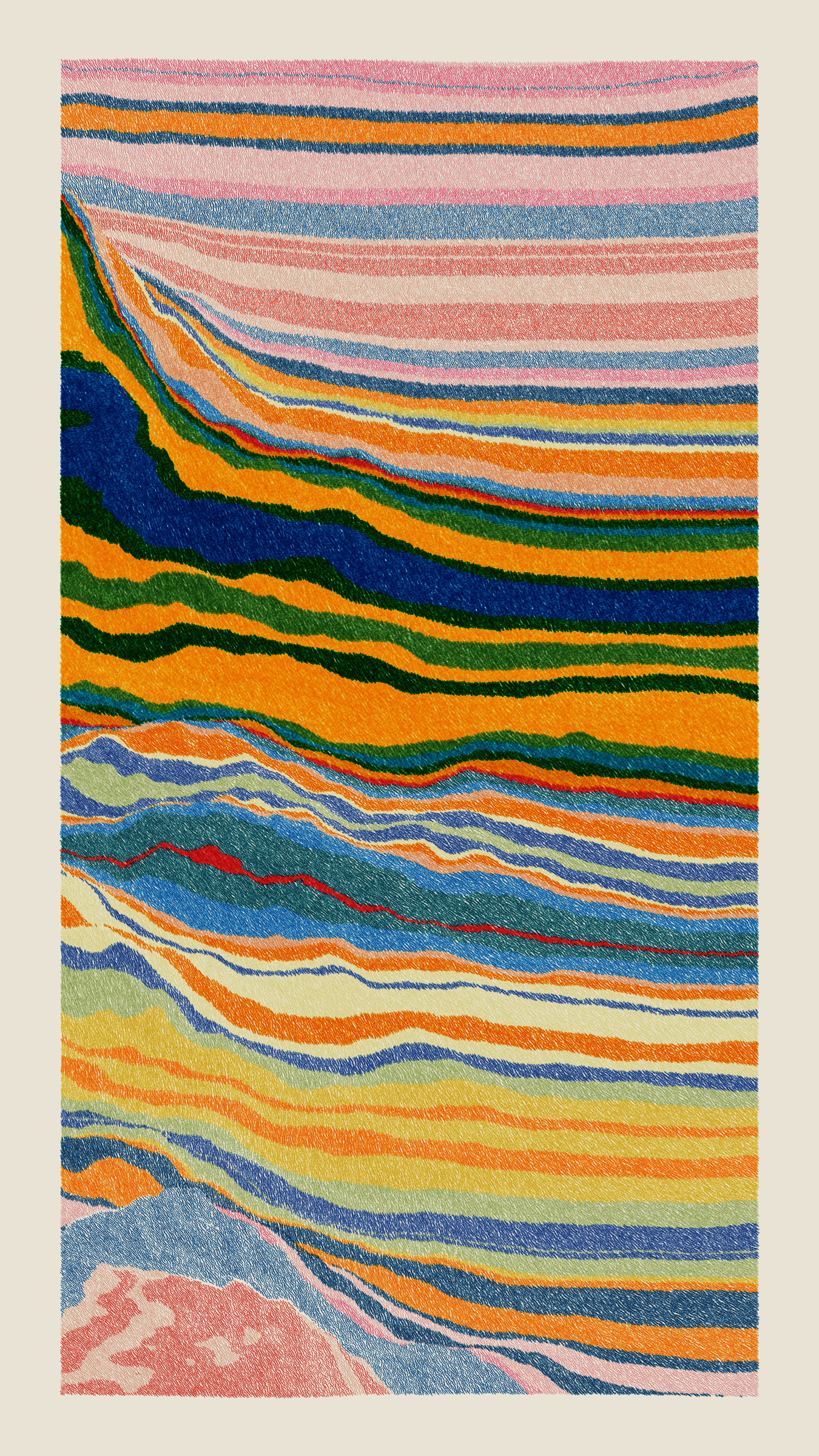 Art Blocks - Art Blocks v2 - Meridian #149 - NFT # 163000149