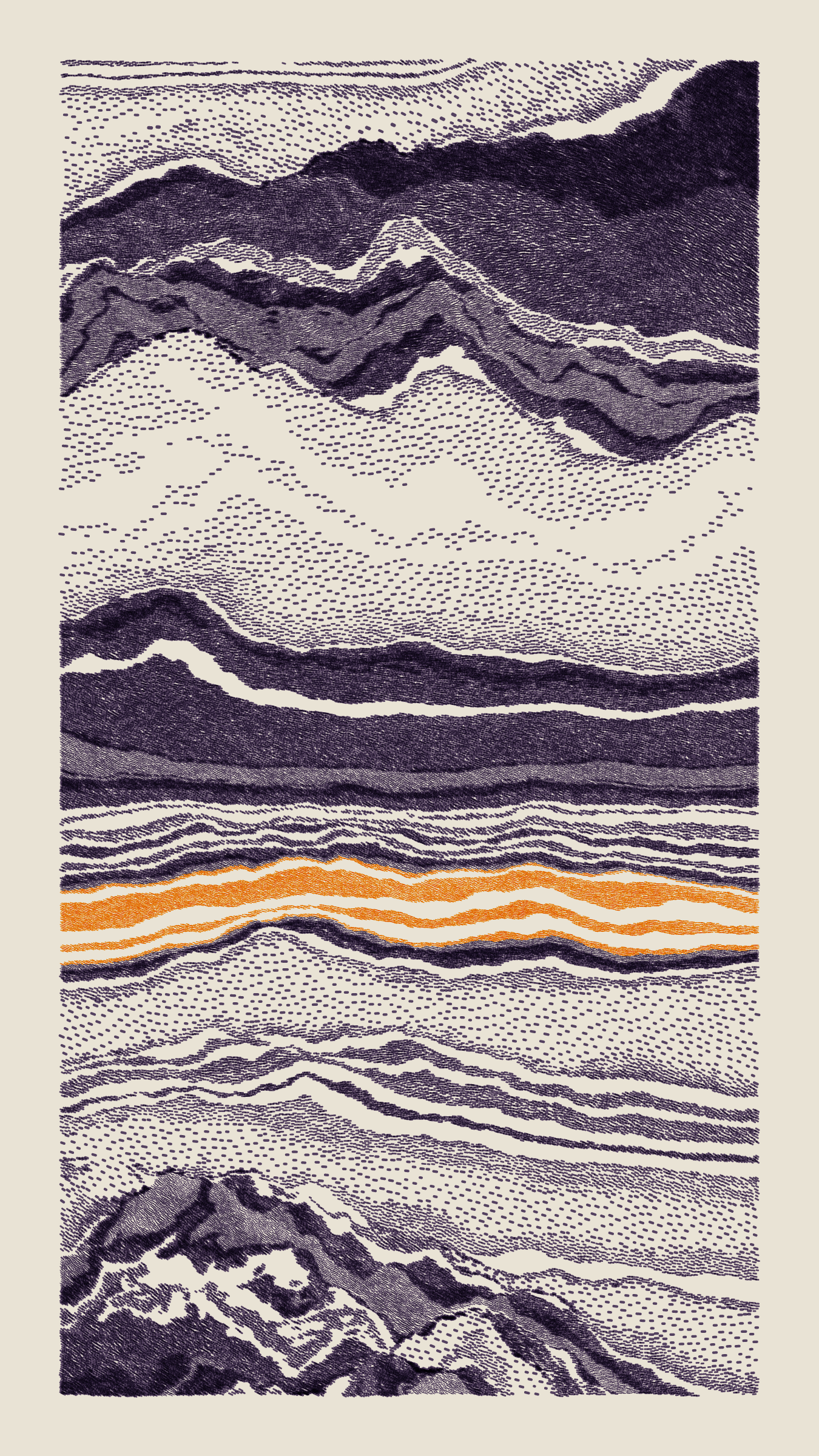 Art Blocks - Art Blocks v2 - Meridian #154 - NFT # 163000154