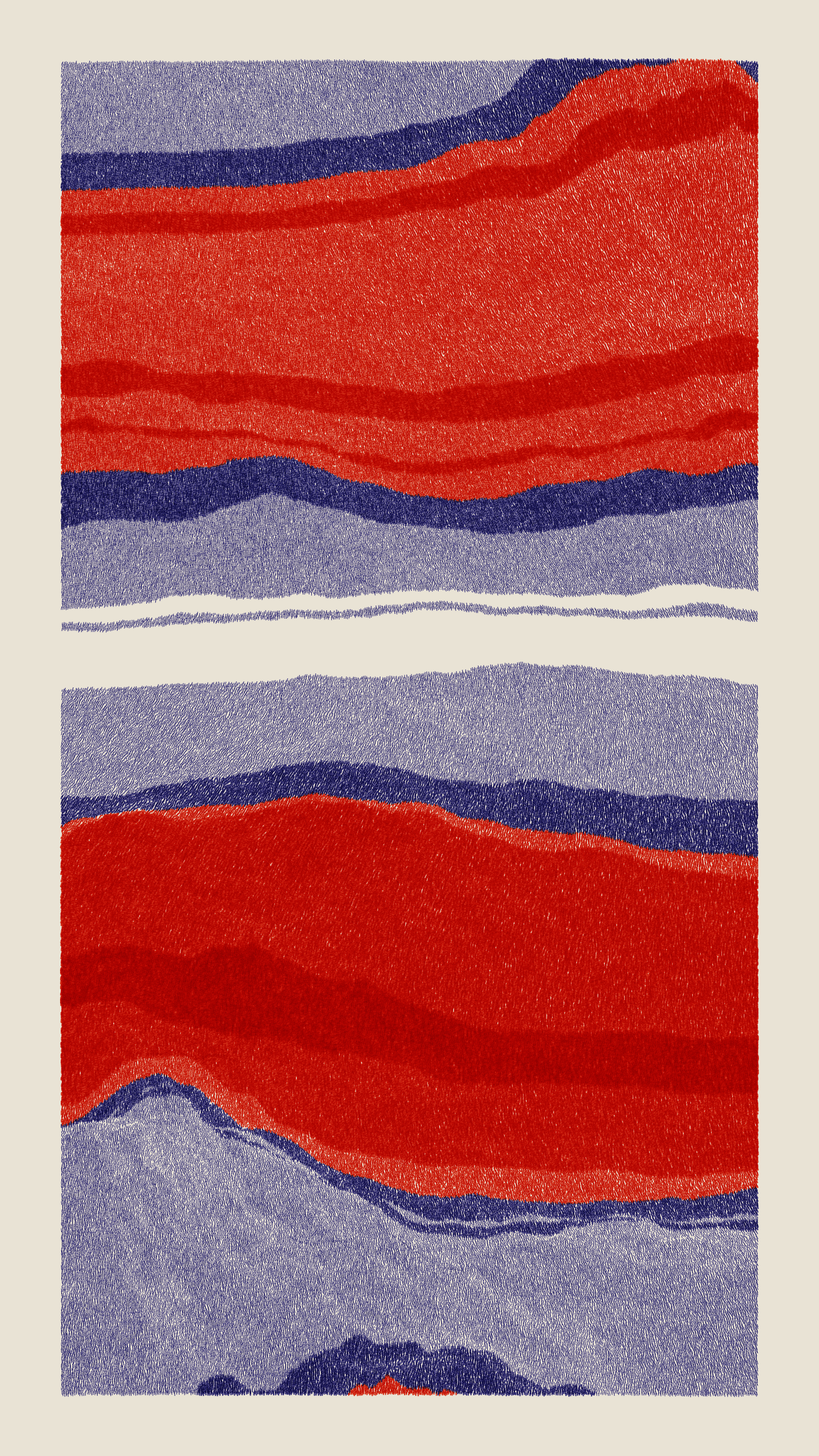 Art Blocks - Art Blocks v2 - Meridian #165 - NFT # 163000165