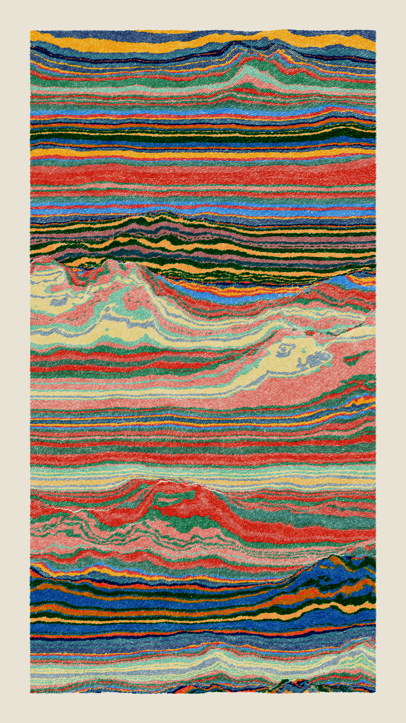 Art Blocks - Art Blocks v2 - Meridian #175 - NFT # 163000175