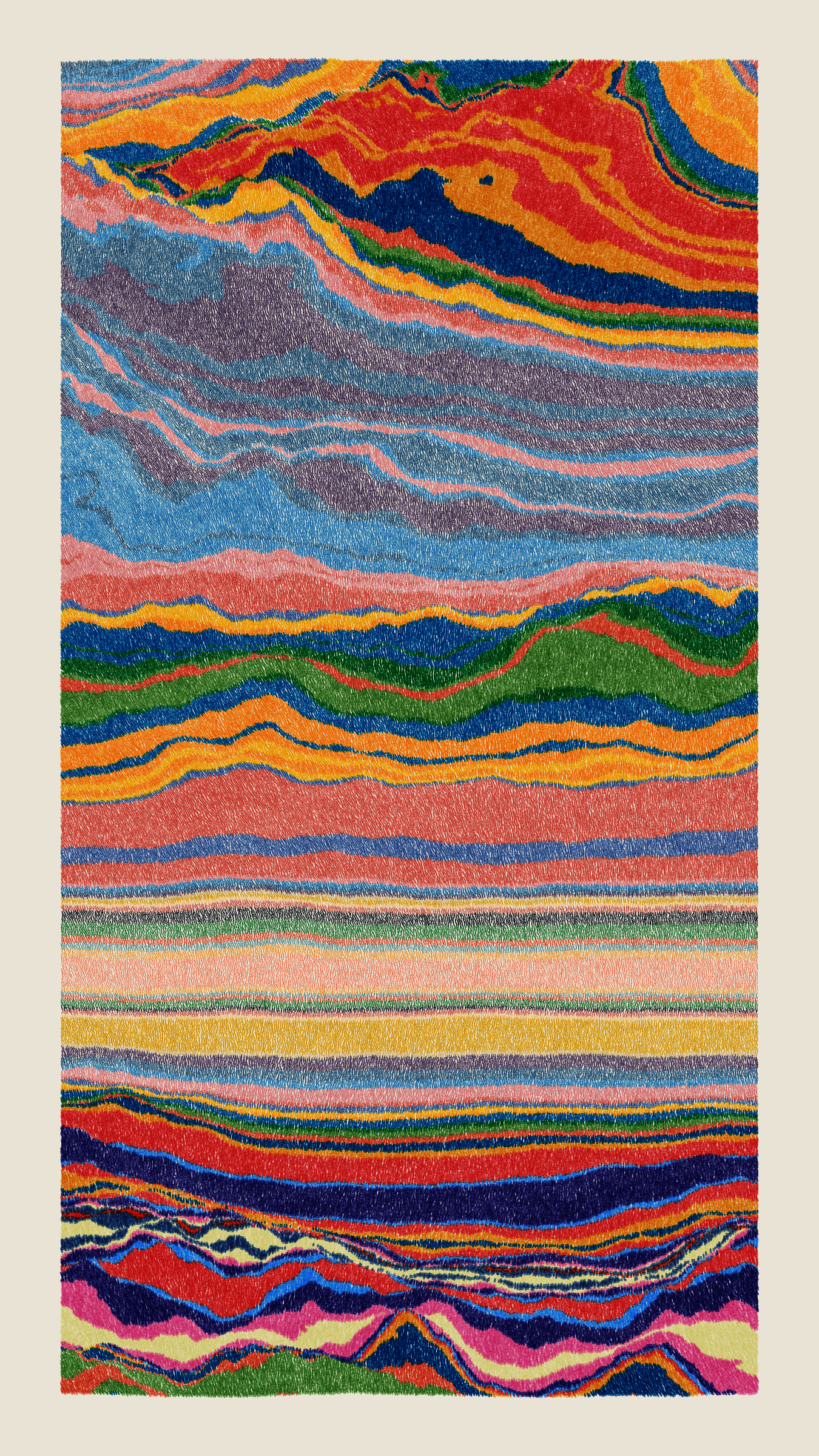 Art Blocks - Art Blocks v2 - Meridian #177 - NFT # 163000177