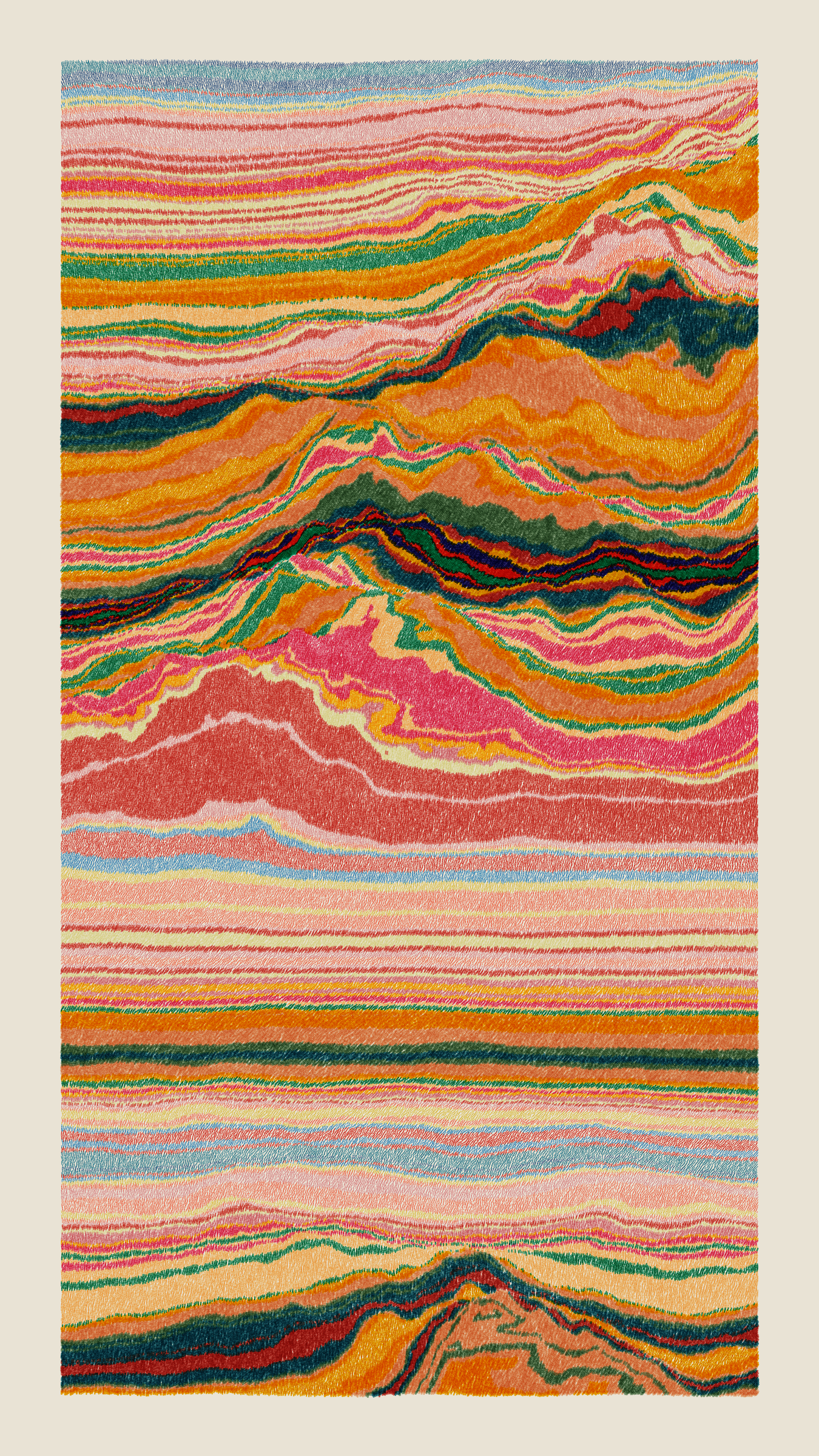 Art Blocks - Art Blocks v2 - Meridian #180 - NFT # 163000180