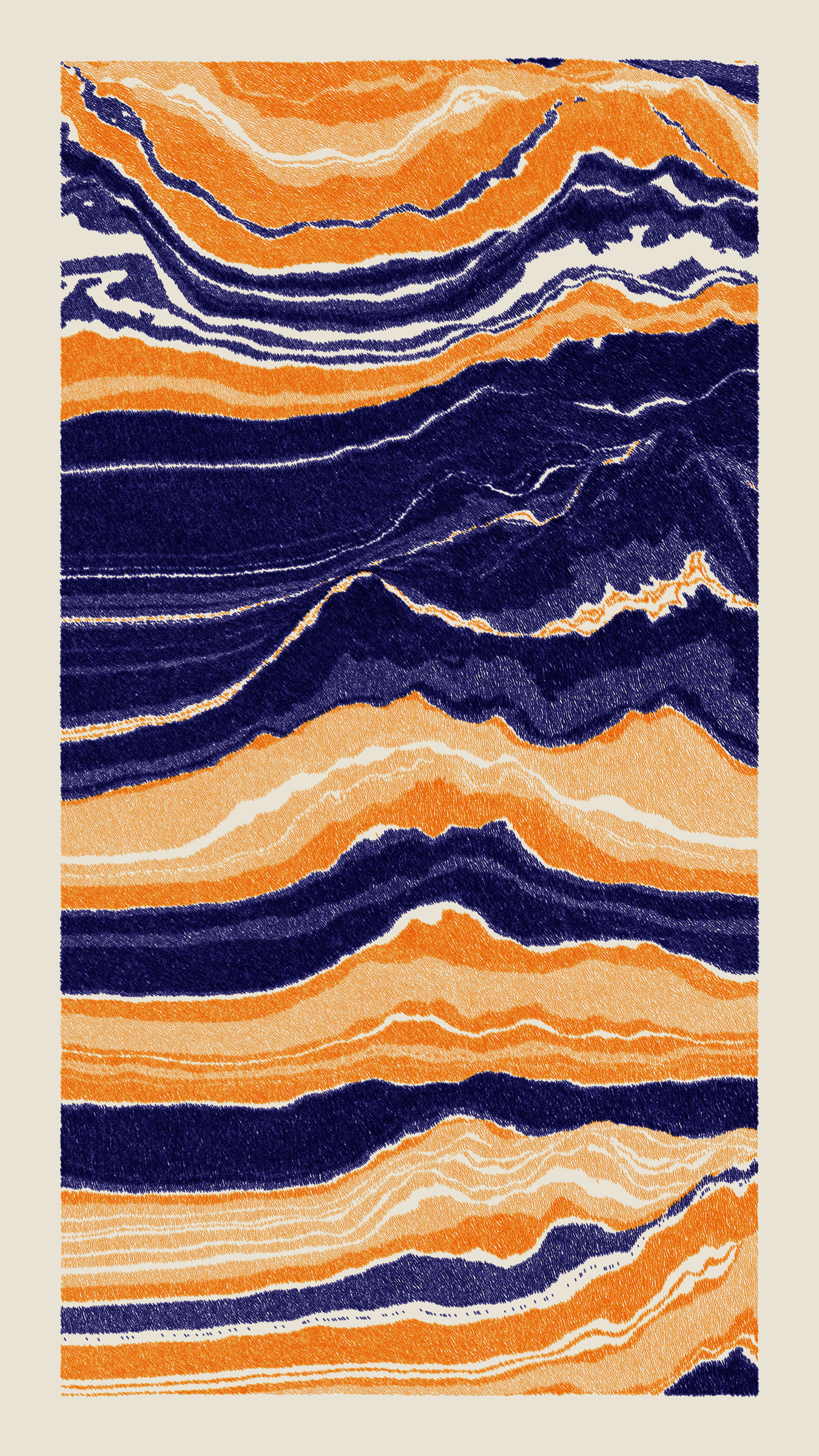 Art Blocks - Art Blocks v2 - Meridian #186 - NFT # 163000186