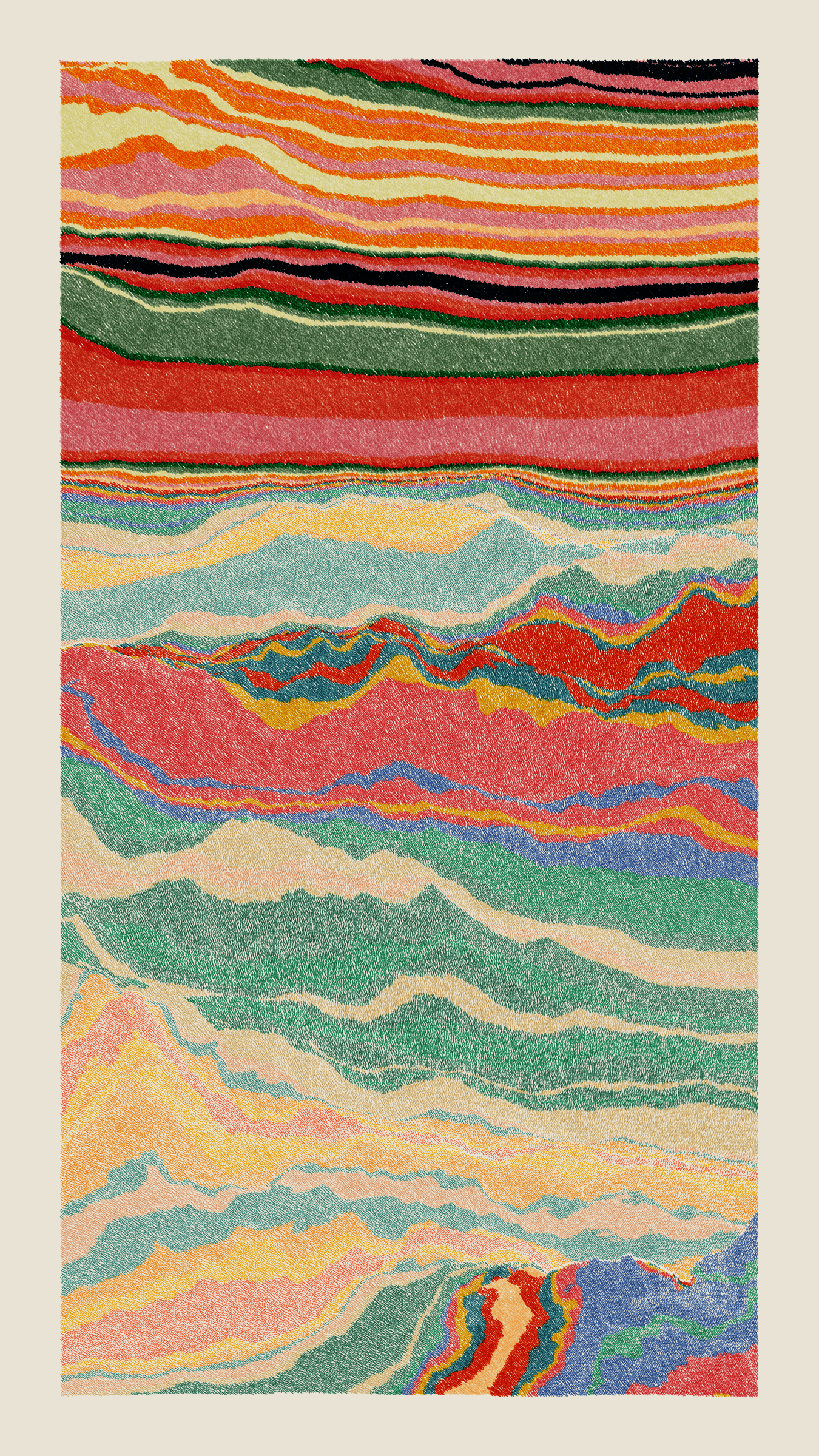 Art Blocks - Art Blocks v2 - Meridian #191 - NFT # 163000191