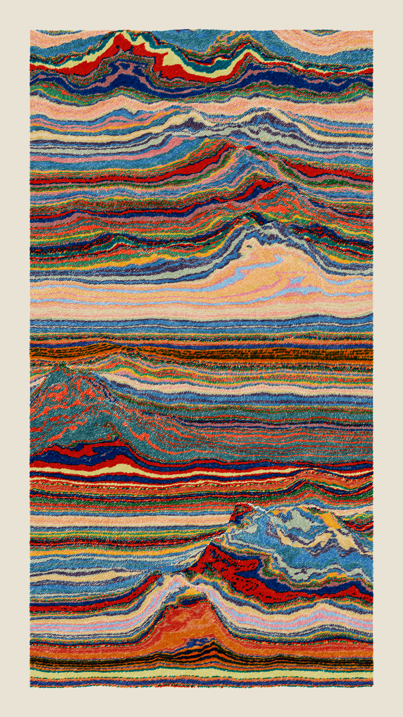 Art Blocks - Art Blocks v2 - Meridian #199 - NFT # 163000199